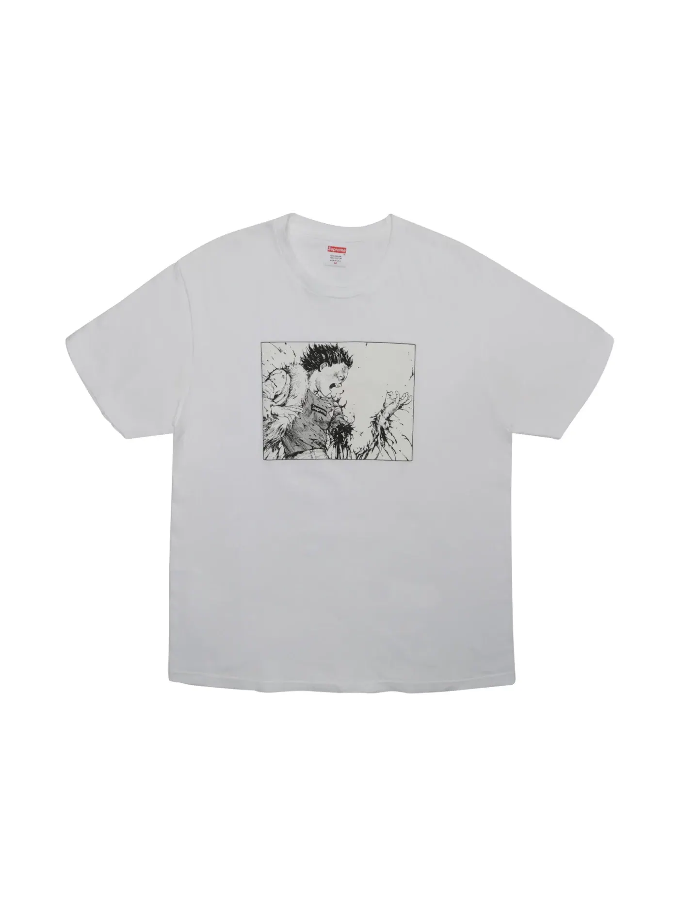 Мужская футболка с принтом Supreme AKIRA Arm Tee — изображение 1 из 1, белый