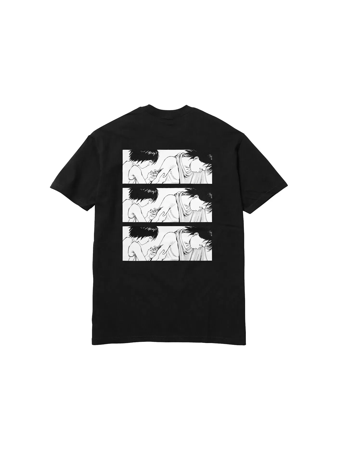 Мужская футболка с принтом Supreme AKIRA Syringe Tee — изображение 2 из 2, черный