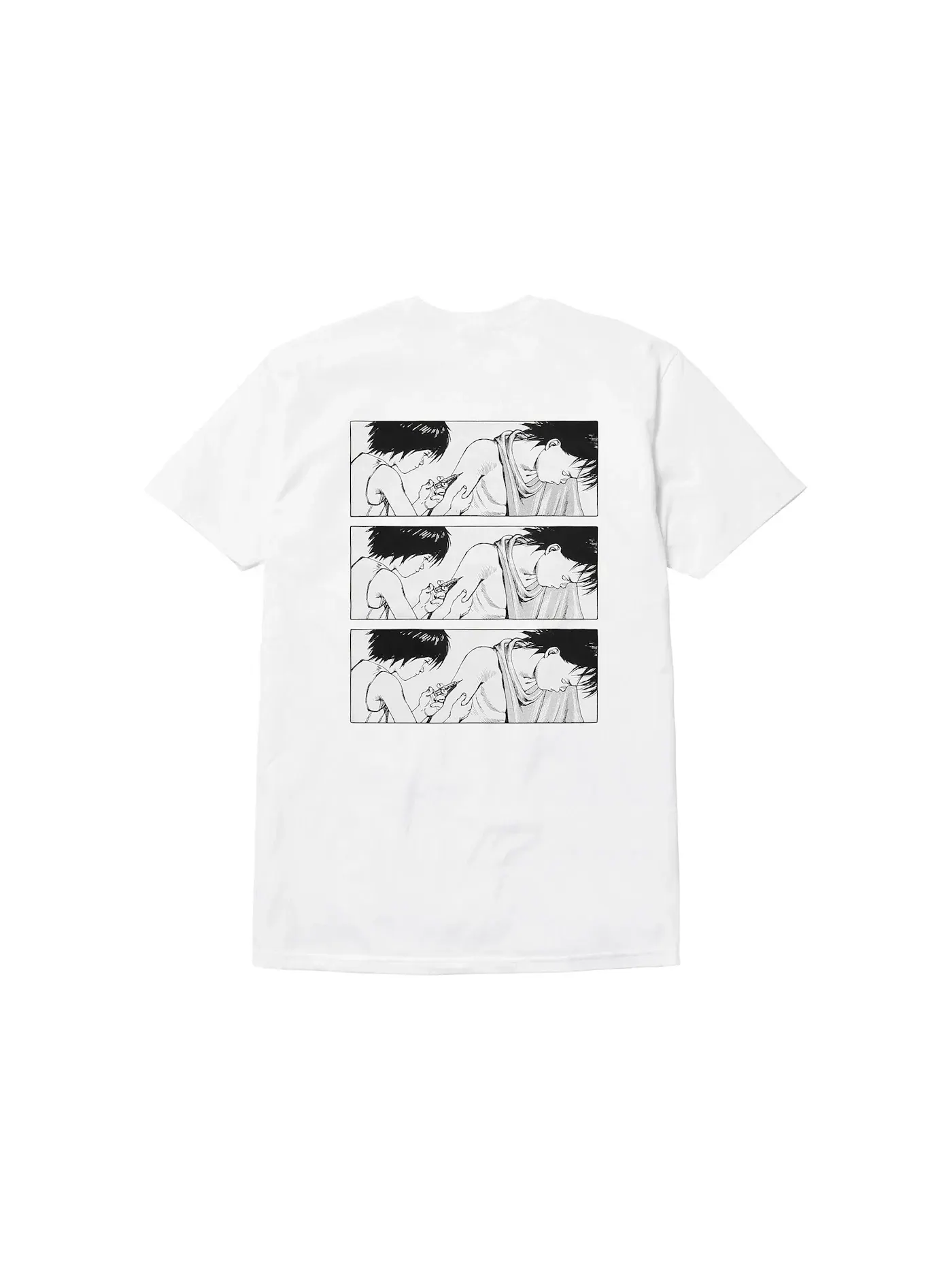 Мужская футболка с принтом Supreme AKIRA Syringe Tee — изображение 2 из 2, белый