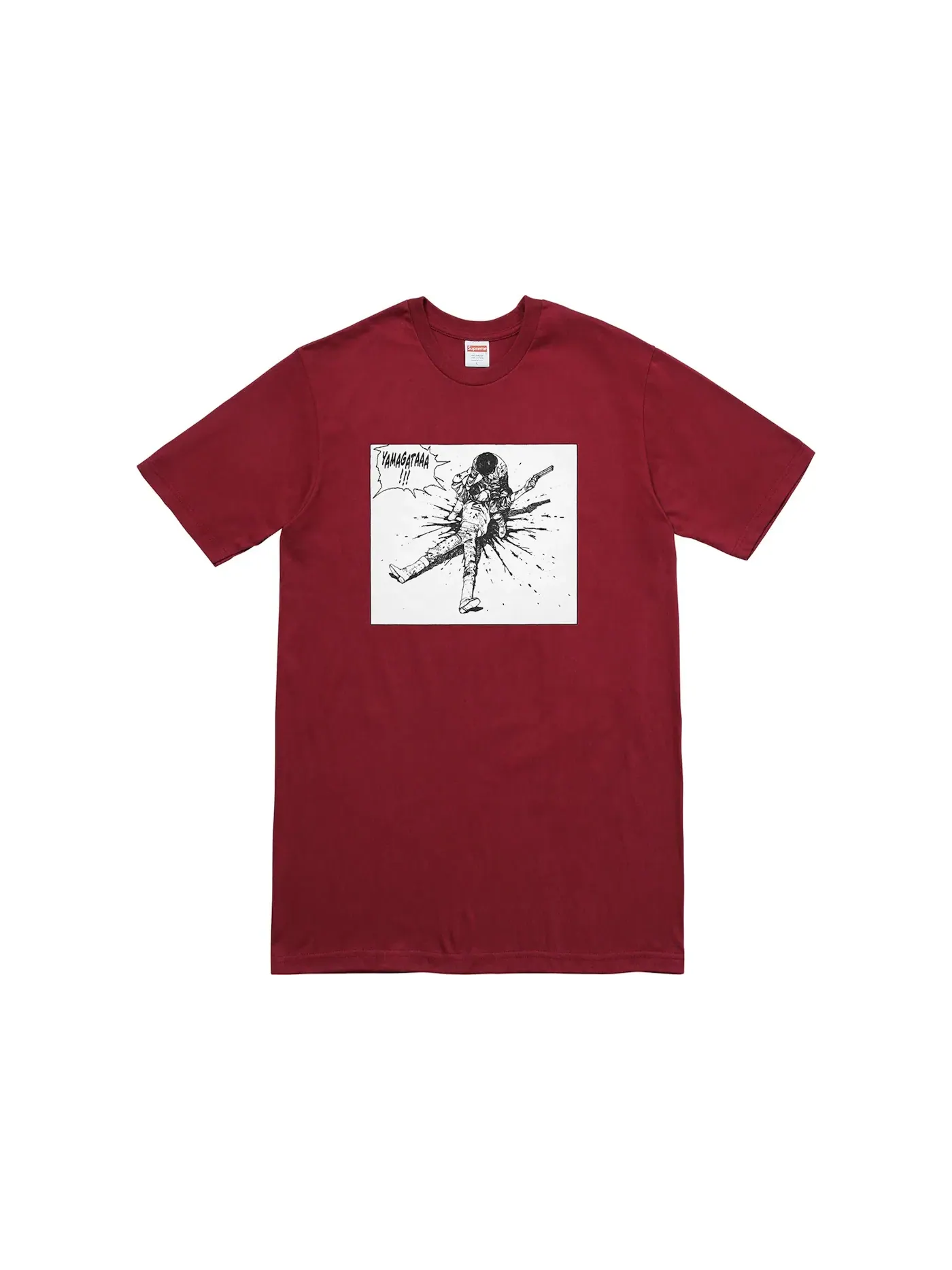 Мужская футболка с принтом Supreme AKIRA Yamagata Tee — изображение 1 из 1, красный