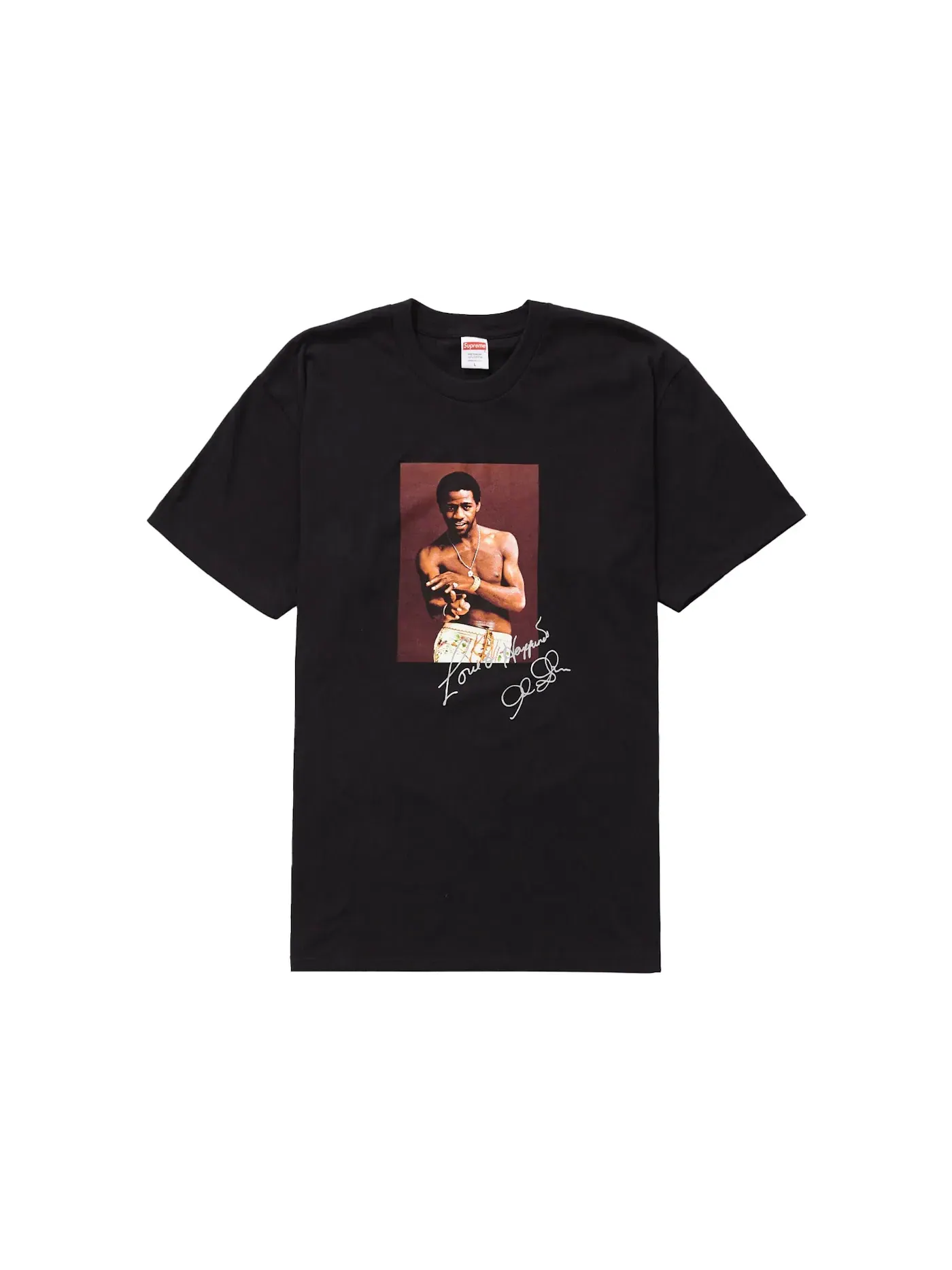 Мужская футболка с принтом Al Green Tee Supreme — изображение 1 из 1, черный