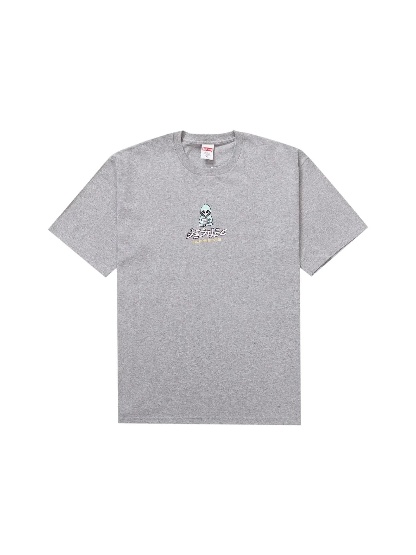 Мужская футболка с принтом Tee Supreme — изображение 1 из 1, серый