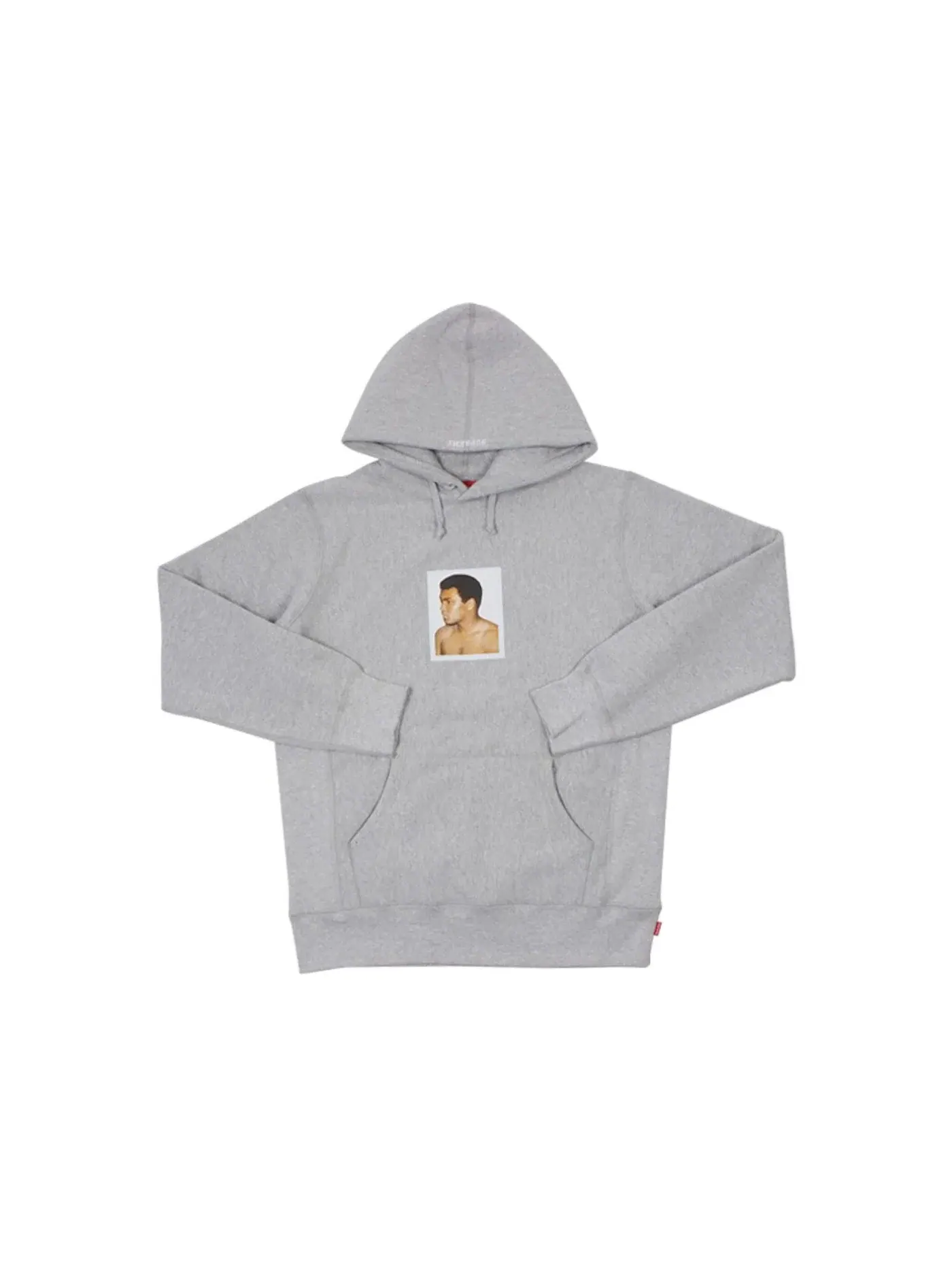 Мужской худи с капюшоном с принтом Supreme AliWarhol Supreme — изображение 1 из 1, серый