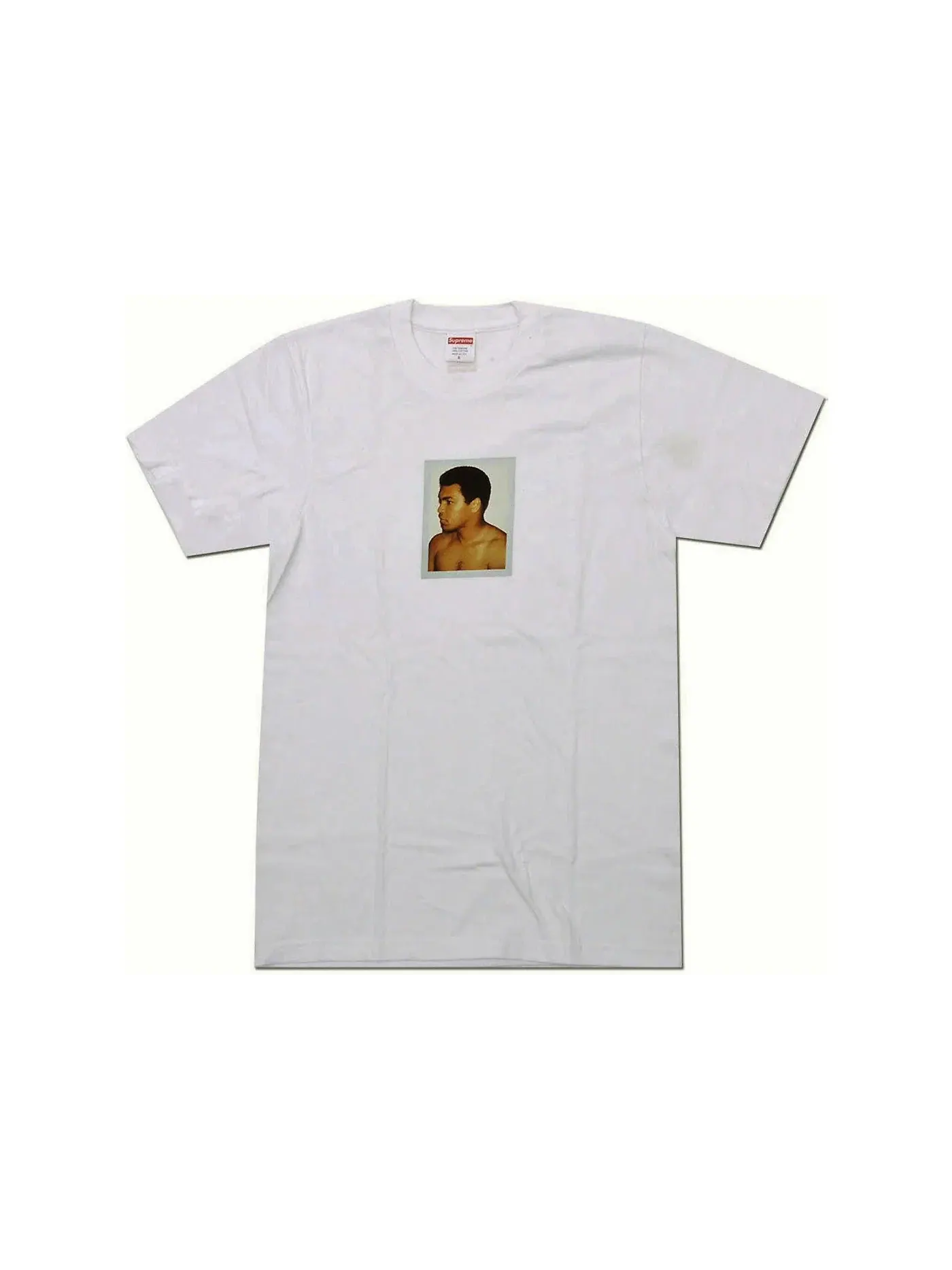 Мужская футболка с принтом Supreme AliWarhol Tee — изображение 1 из 1, белый