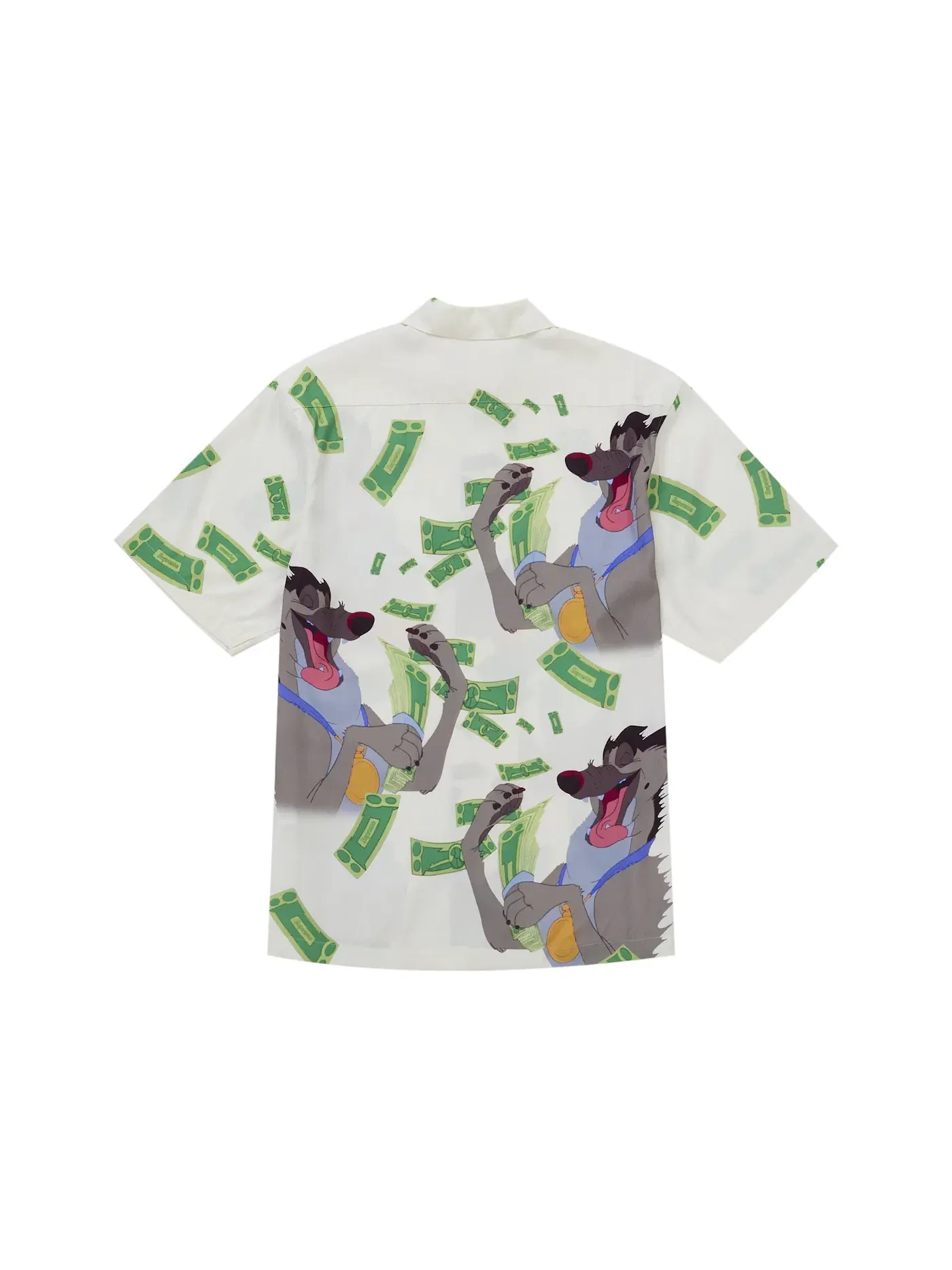 Мужская футболка с коротким рукавом с принтом Supreme White — изображение 2 из 2