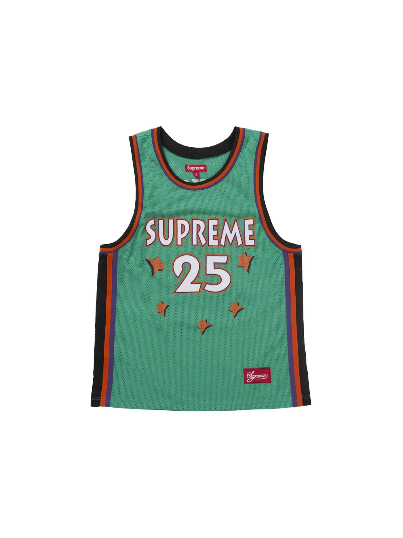 Мужская баскетбольная джерси с принтом Supreme Jersey SS25 — изображение 1 из 2, зеленый