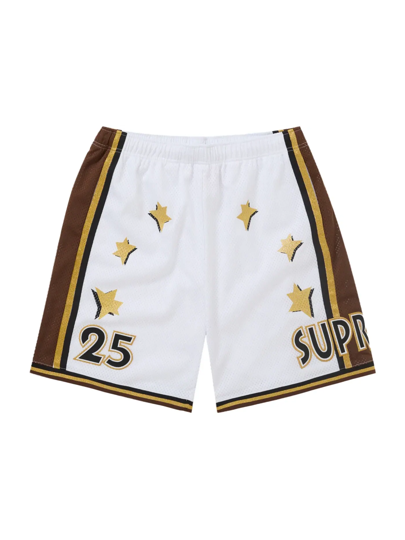 Мужские шорты с принтом Supreme Short (SS25) — изображение 1 из 3, белый