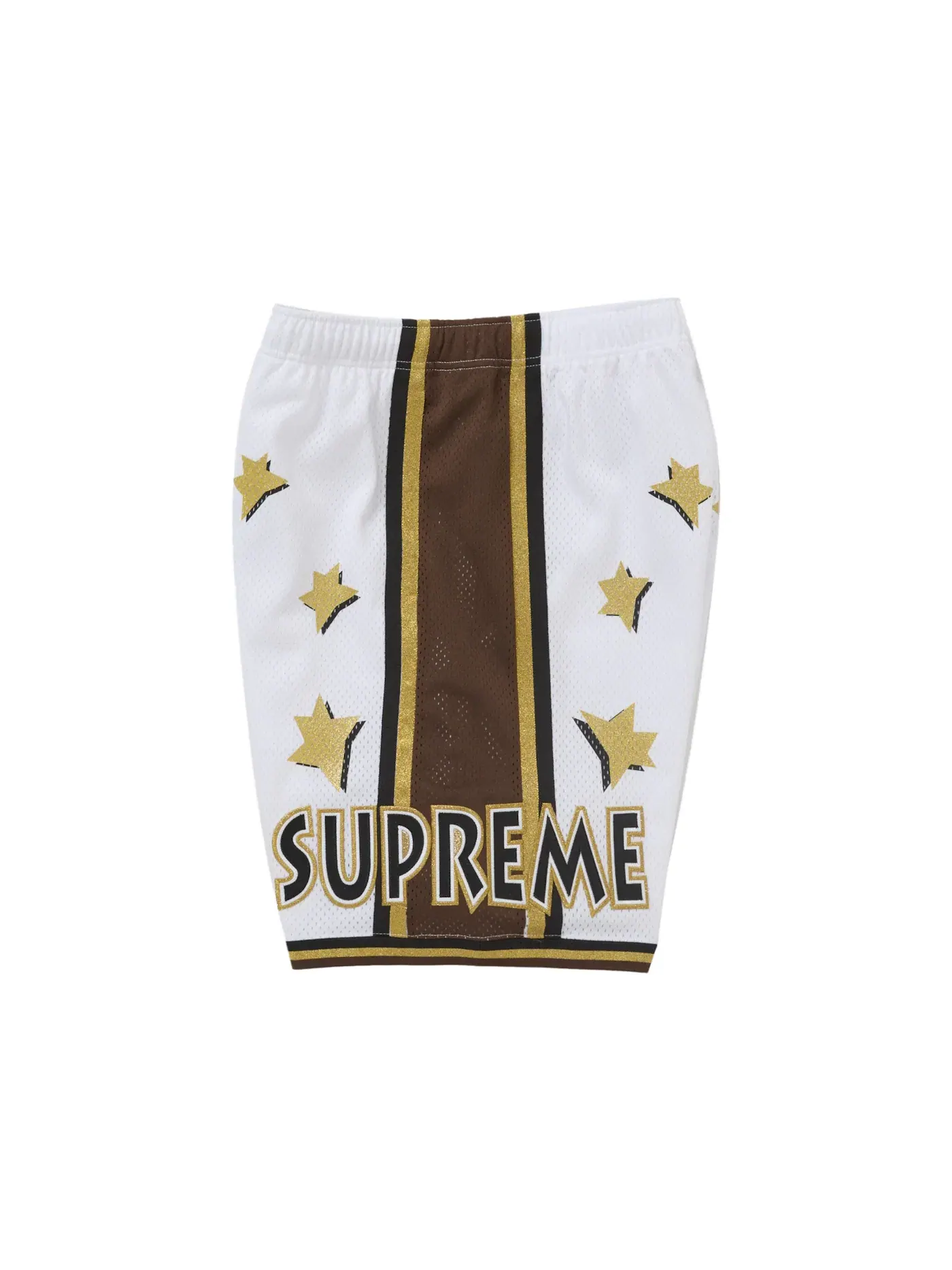 Мужские шорты с принтом Supreme Short (SS25) — изображение 2 из 3, белый
