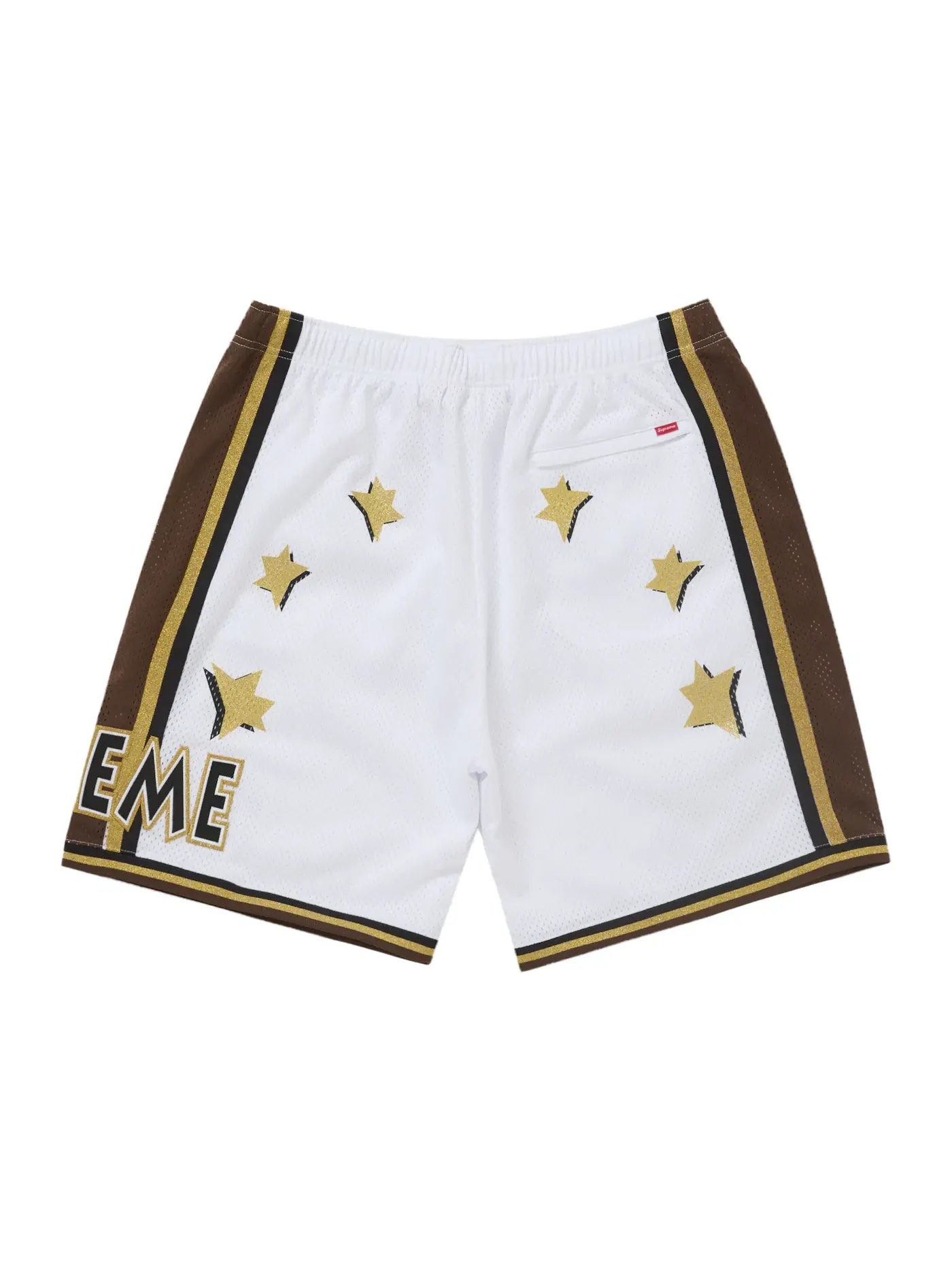Мужские шорты с принтом Supreme Short (SS25) — изображение 3 из 3, белый