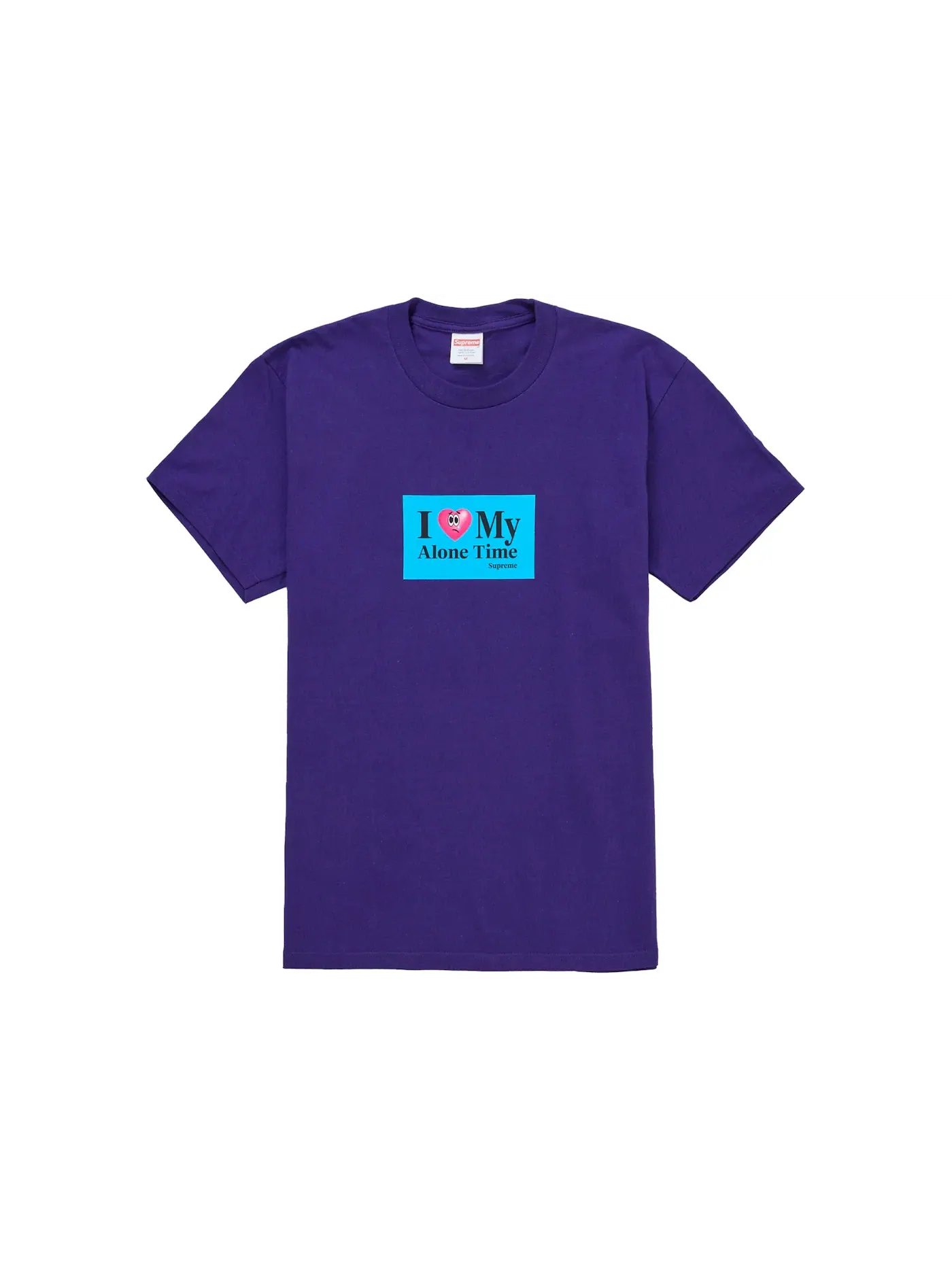 Мужская футболка Supreme Tee — изображение 1 из 1, фиолетовый