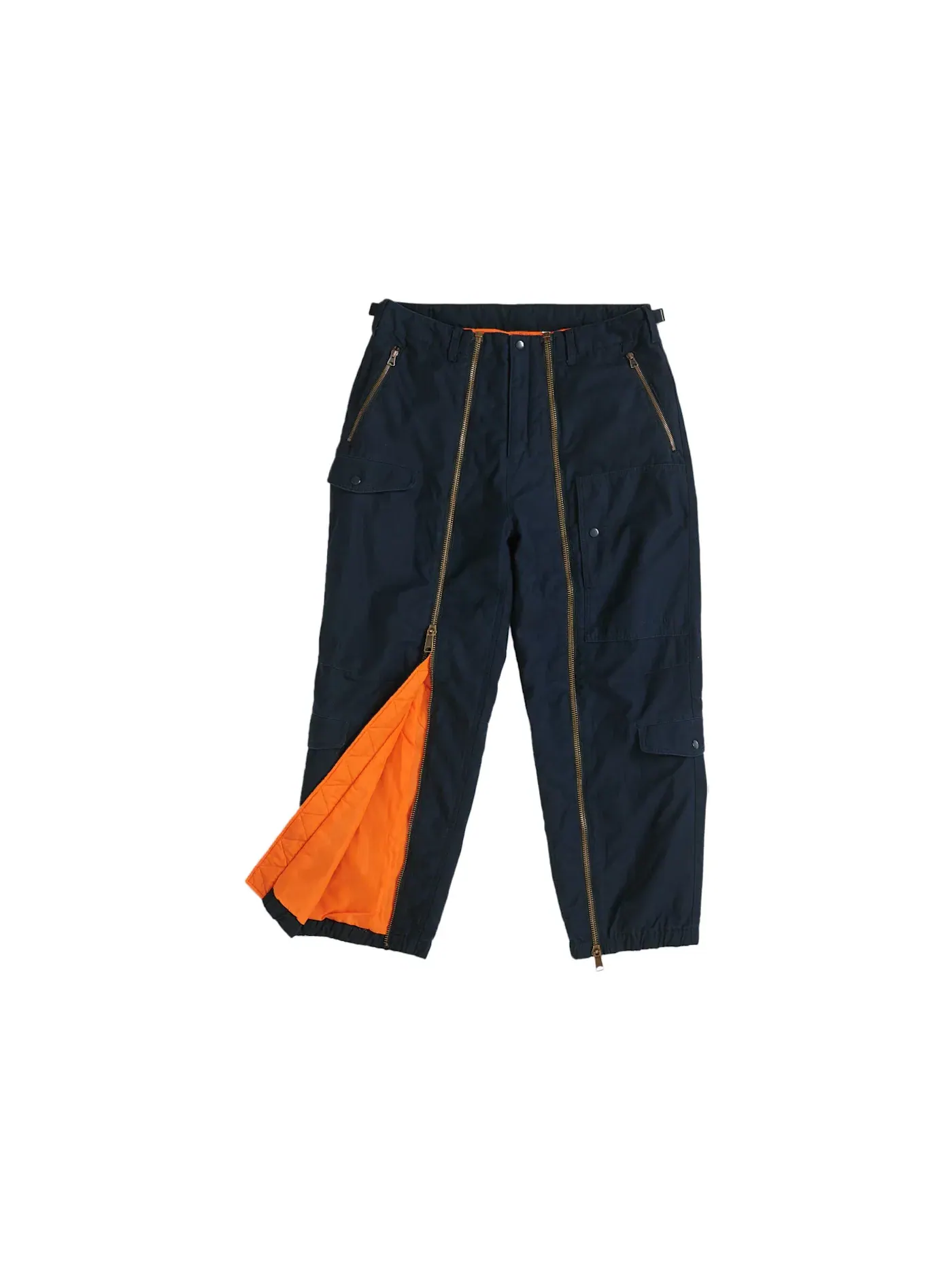 Мужские брюки из хлопкового твила Supreme Alpha Industries Cotton Twill Flight Pant — изображение 2 из 3, темно-синий