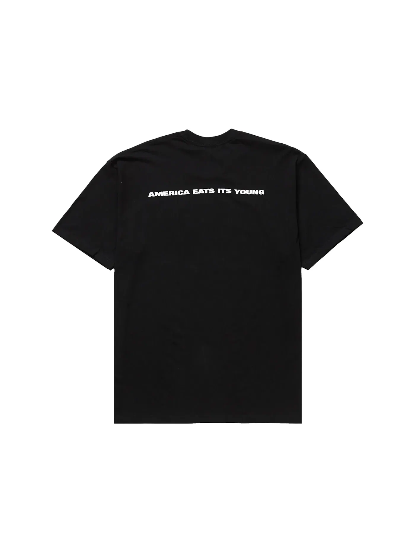 Мужская футболка с принтом Supreme Tee — изображение 2 из 2, черный