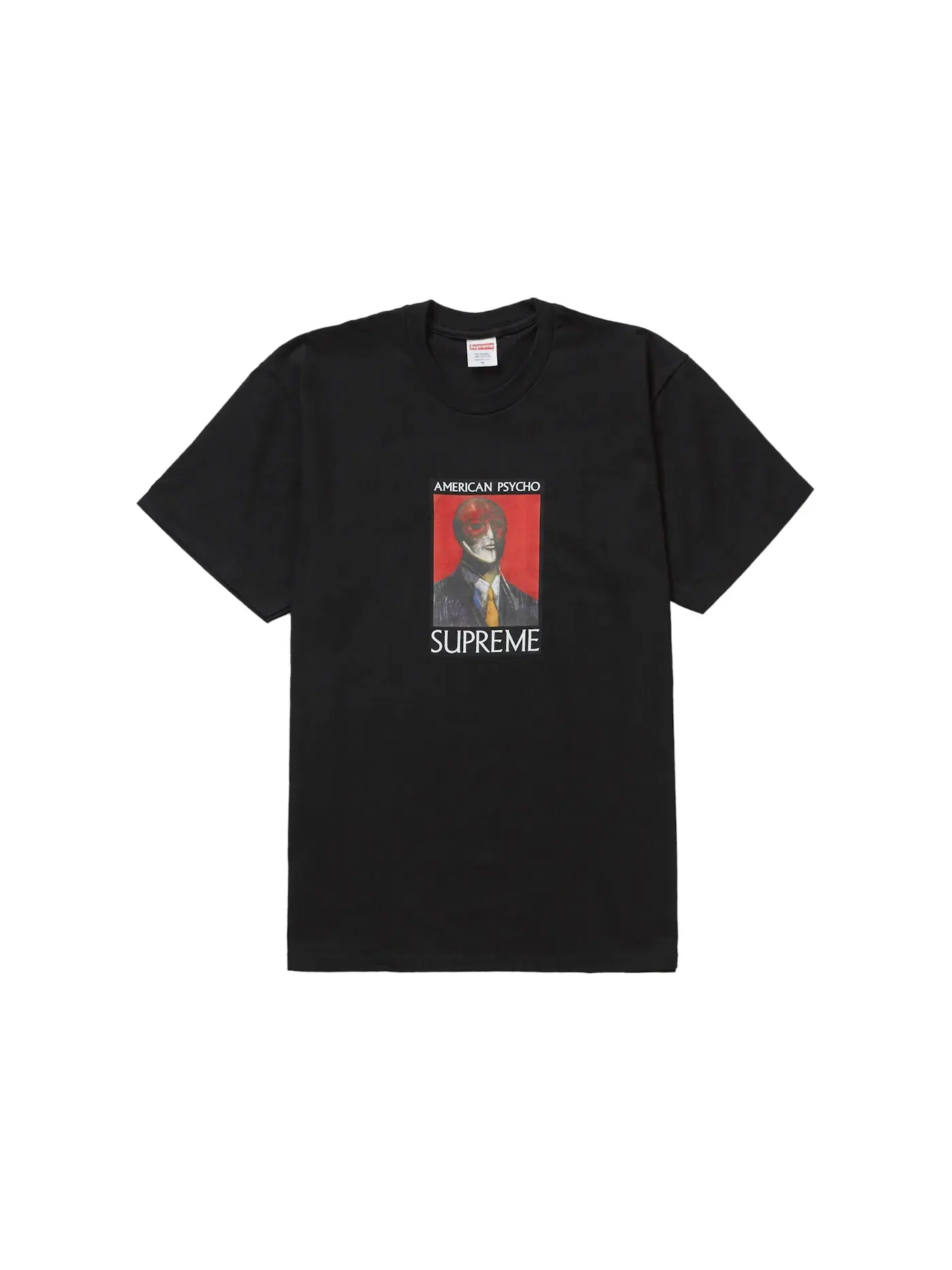 Мужская футболка с принтом Tee Supreme — изображение 1 из 1, черный
