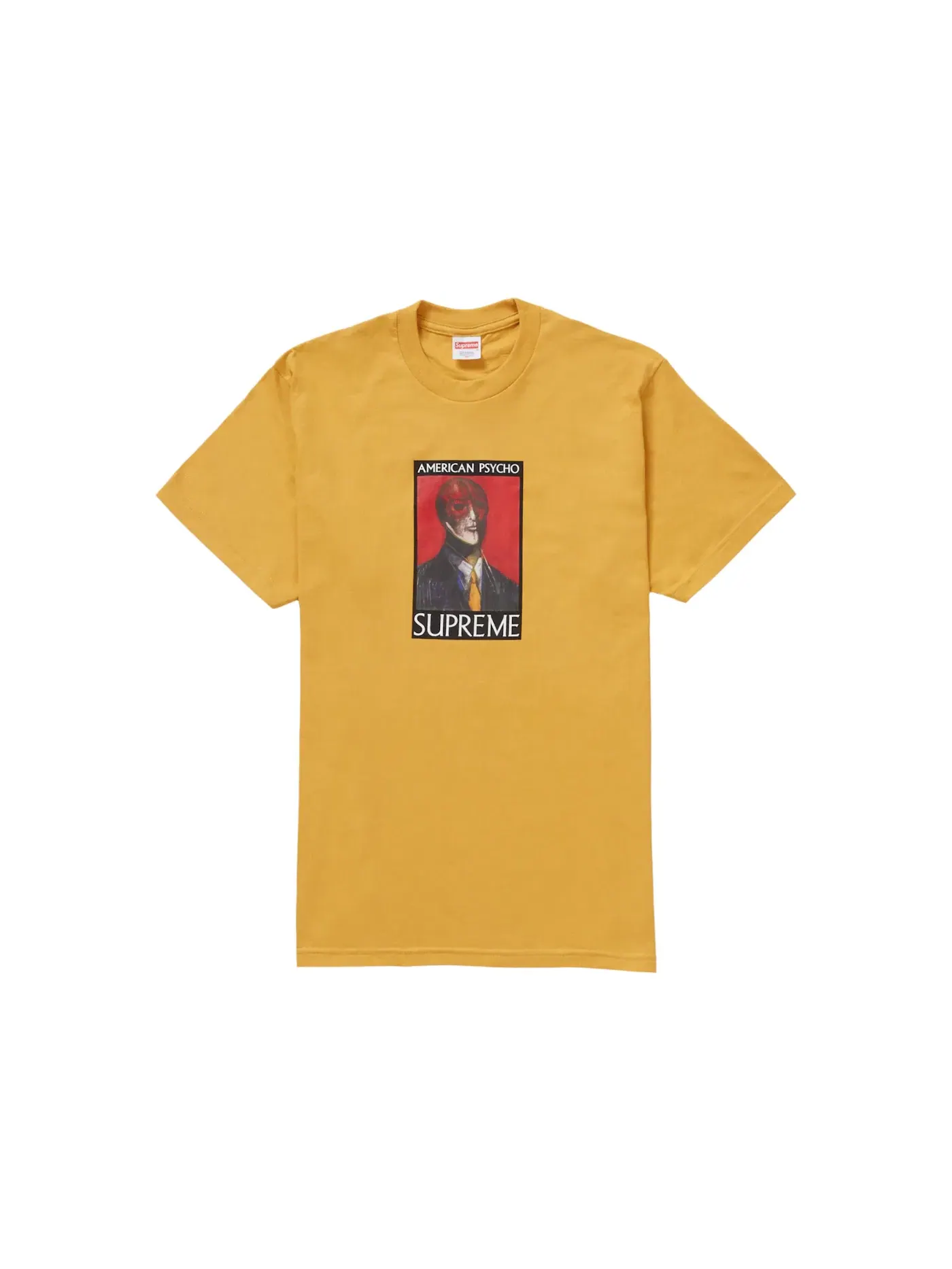 Мужская футболка с принтом Tee Supreme — изображение 1 из 1, желтый