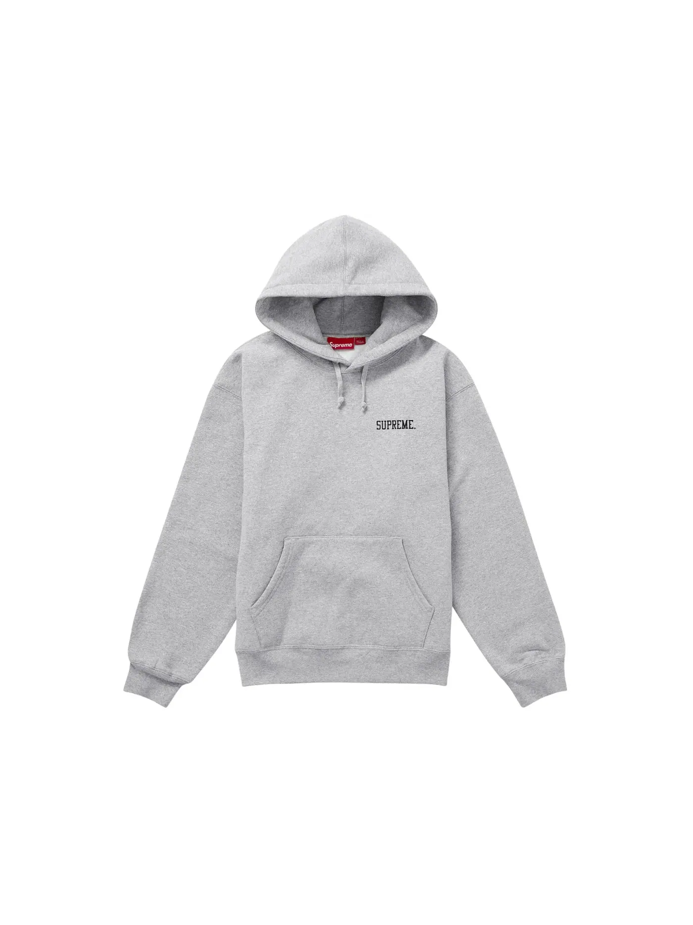 Мужской худи с капюшоном Supreme Anarchy Sweatshirt — изображение 1 из 2, серый
