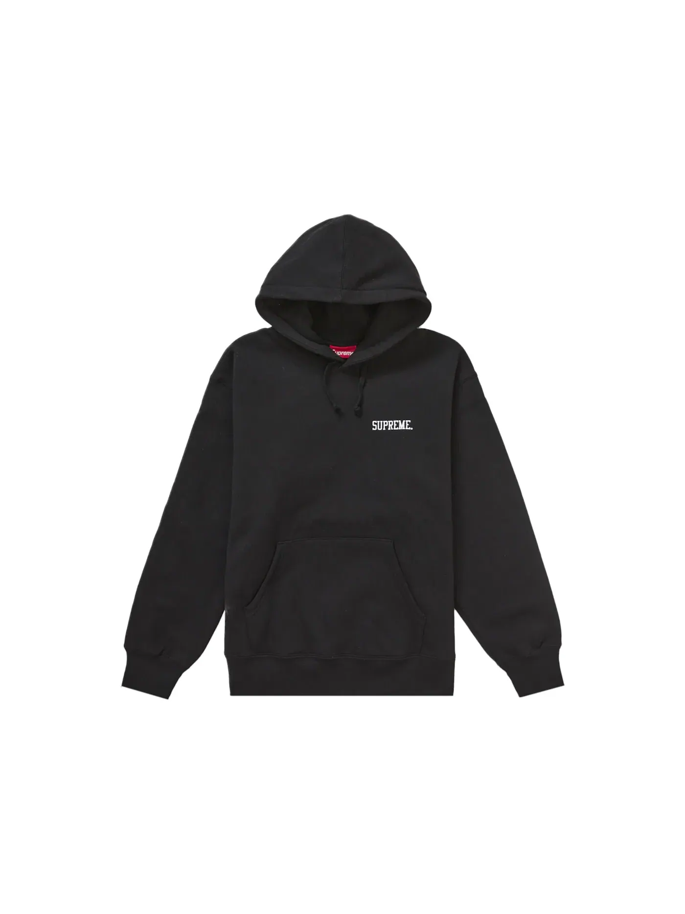 Мужская худи с капюшоном Supreme Sweatshirt — изображение 1 из 2, черный