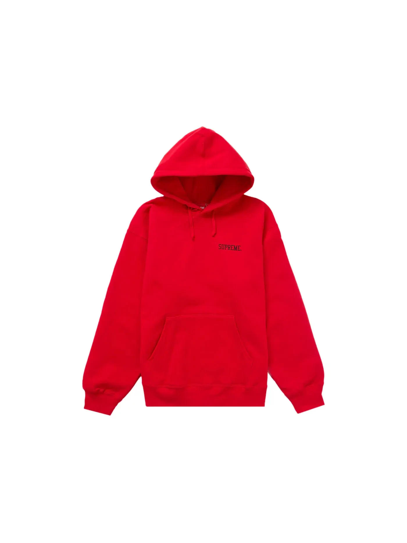 Мужская худи с капюшоном Supreme Anarchy — изображение 1 из 2, красный