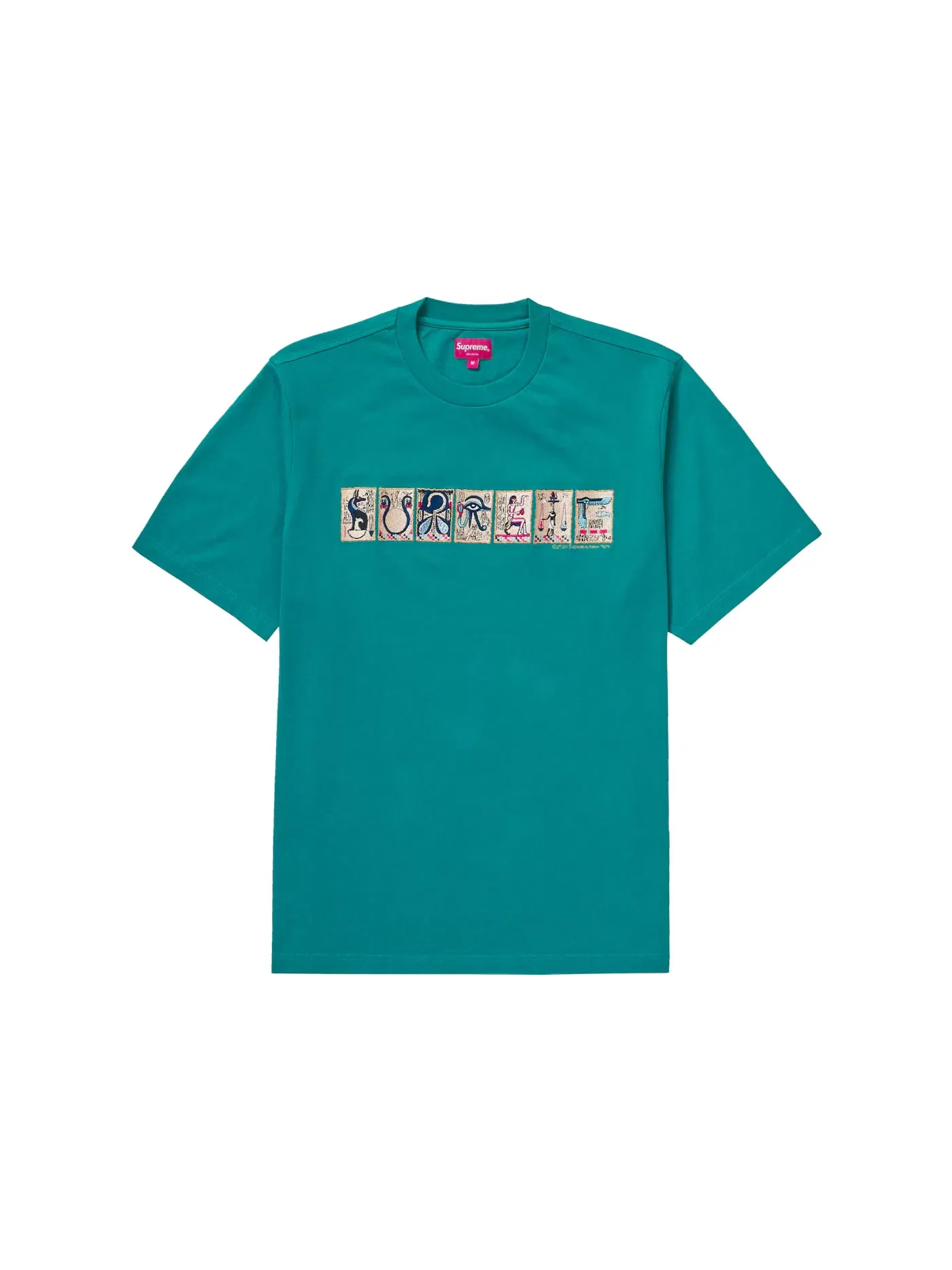 Мужская футболка с коротким рукавом Supreme S/S Top — изображение 1 из 1, бирюзовый