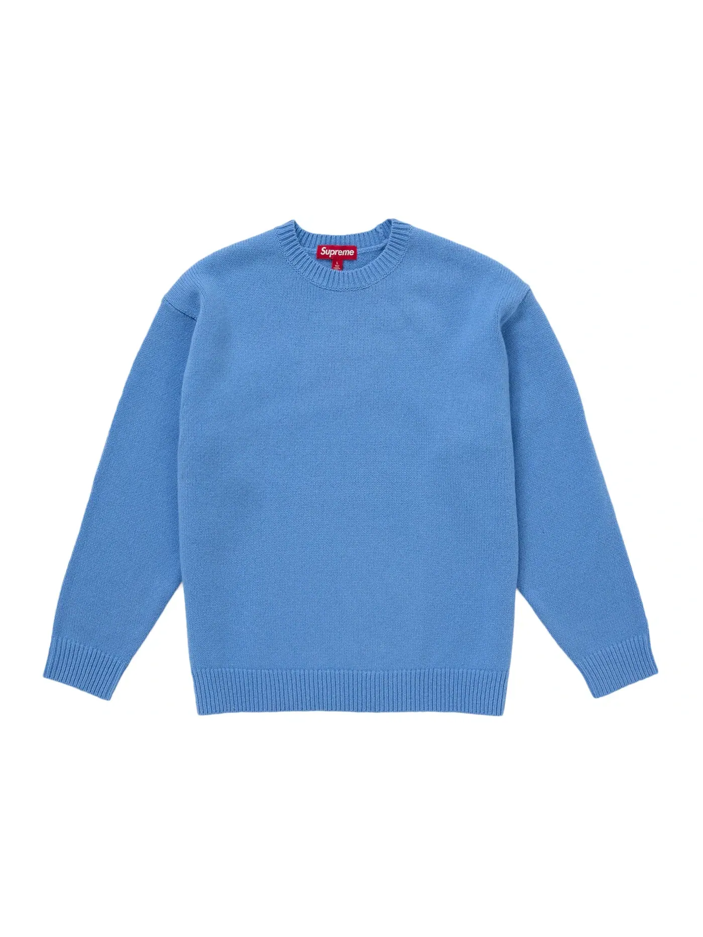 Мужской свитер с ангорой Script Light Blue Supreme — изображение 2 из 2