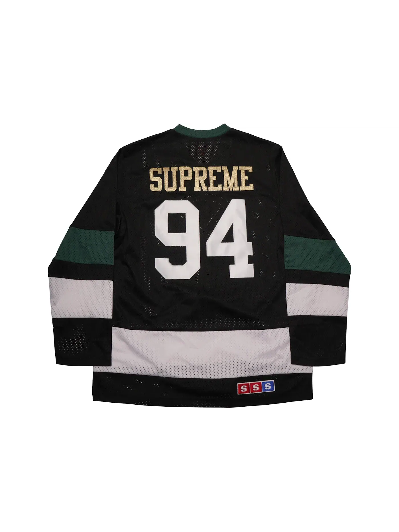 Мужская хоккейная джерси с принтом Ankh Supreme — изображение 2 из 2, черный