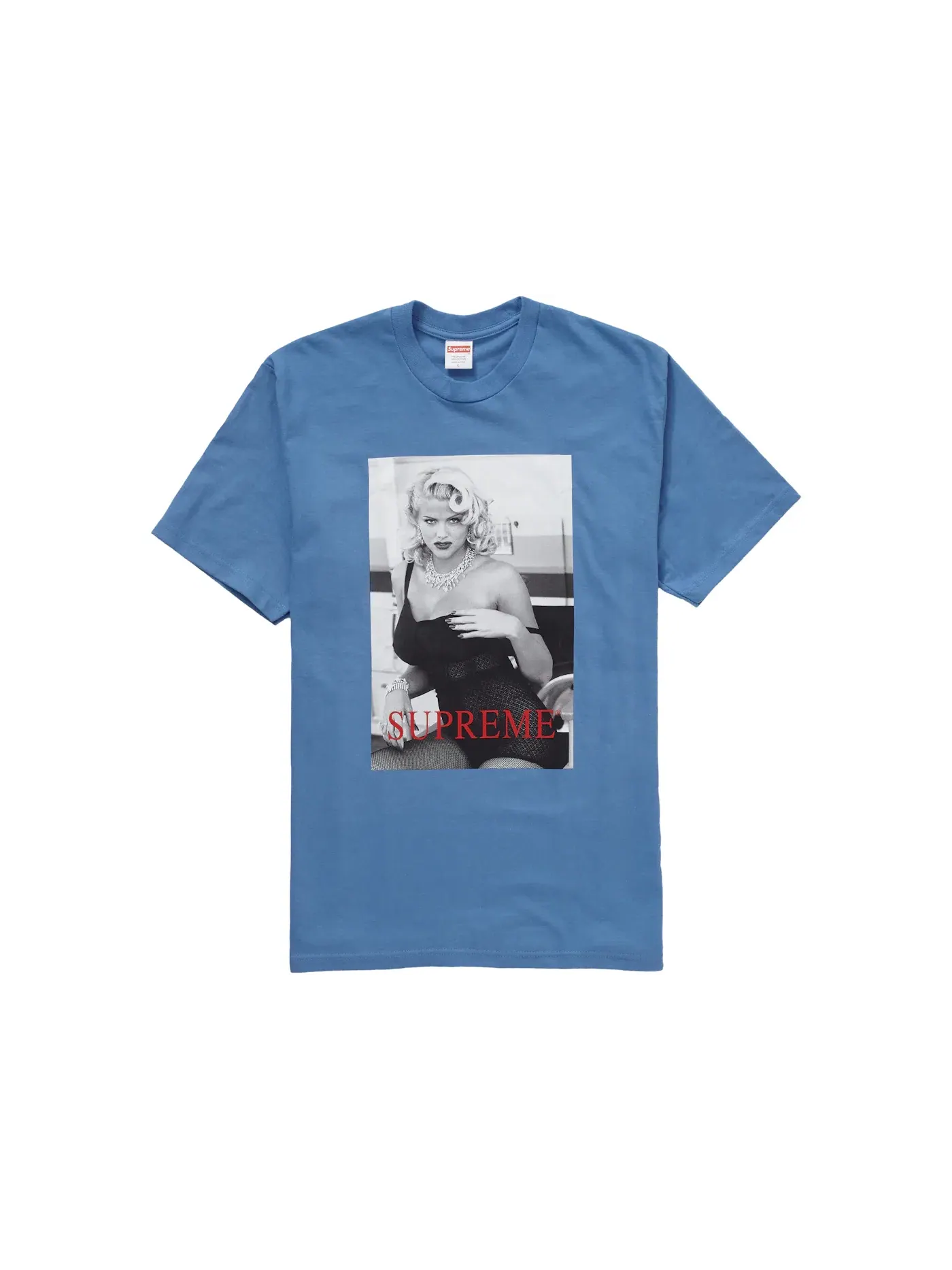 Мужская футболка с принтом Tee Supreme, Dusty Light Royal — изображение 1 из 1