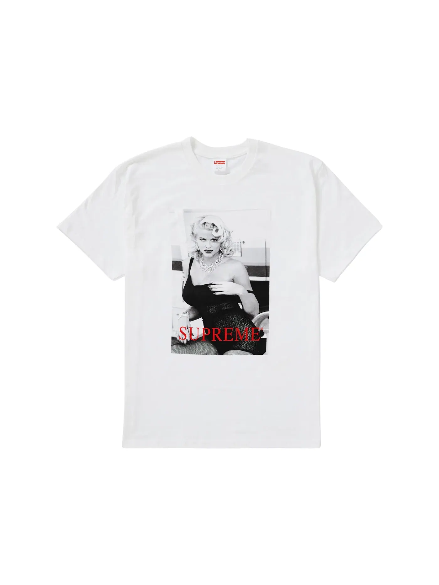 Мужская футболка с принтом Tee Supreme — изображение 1 из 1, белый