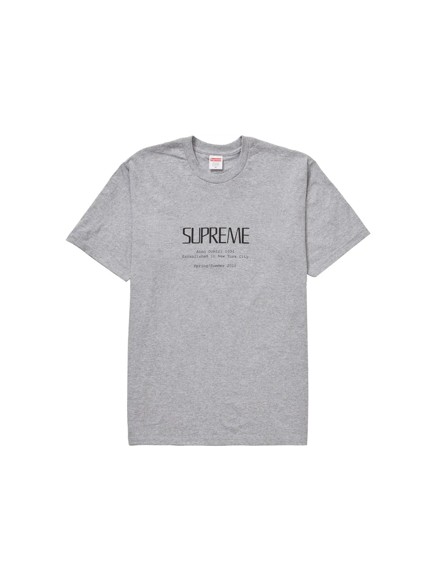 Мужская футболка с принтом Tee Supreme — изображение 1 из 1, серый
