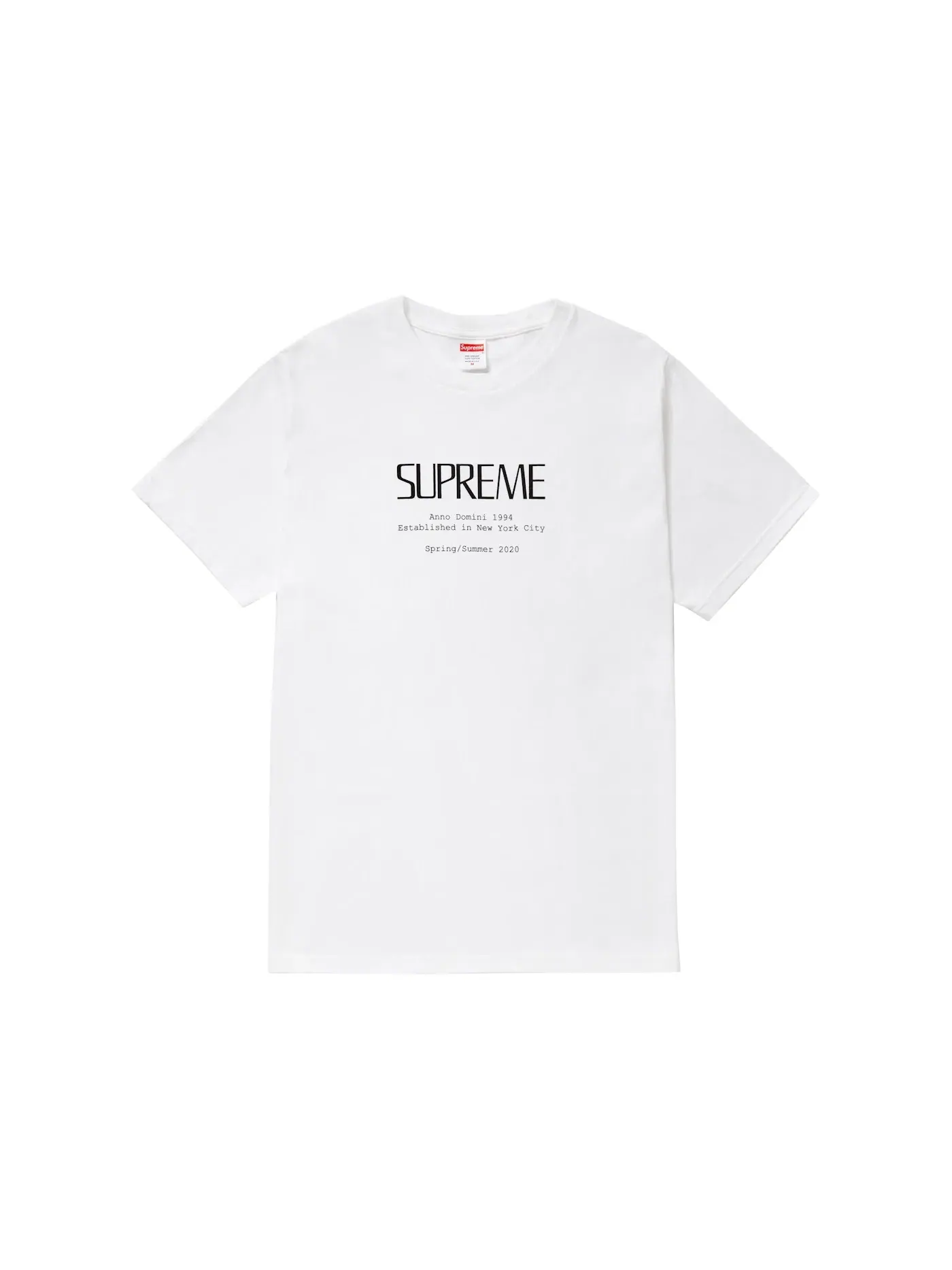 Мужская футболка с принтом Anno Domini Supreme — изображение 1 из 1, белый