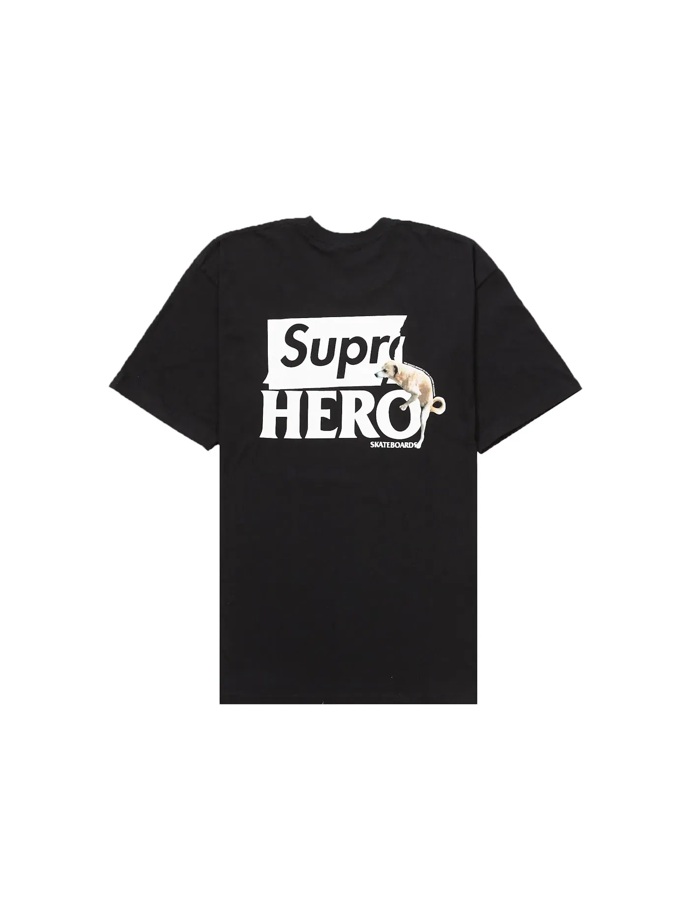 Мужская футболка с принтом Supreme ANTIHERO Dog Tee — изображение 1 из 2, черный