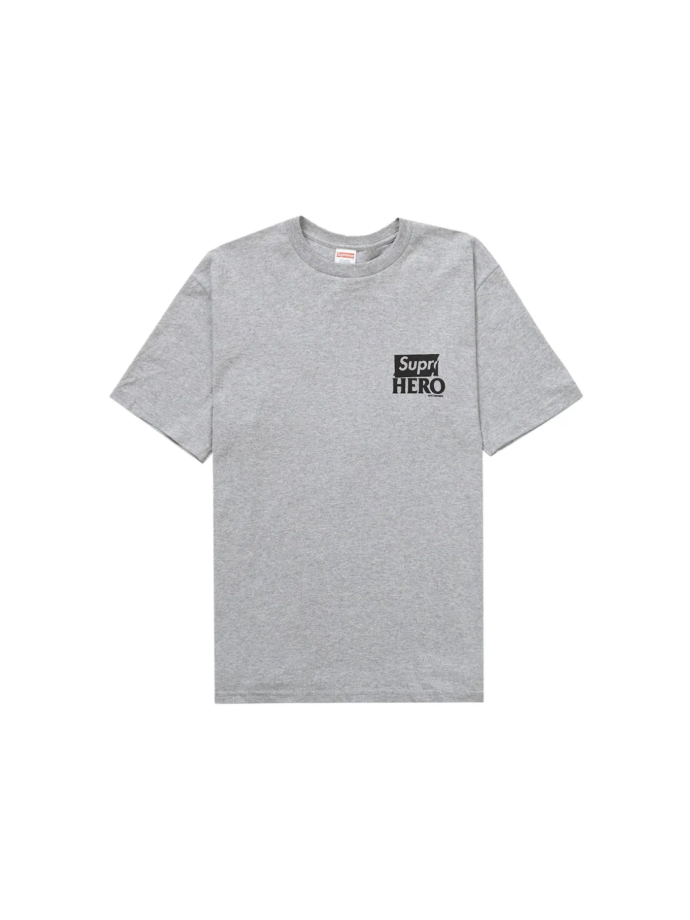 Мужская футболка с принтом Supreme ANTIHERO Dog Tee — изображение 2 из 2, серый