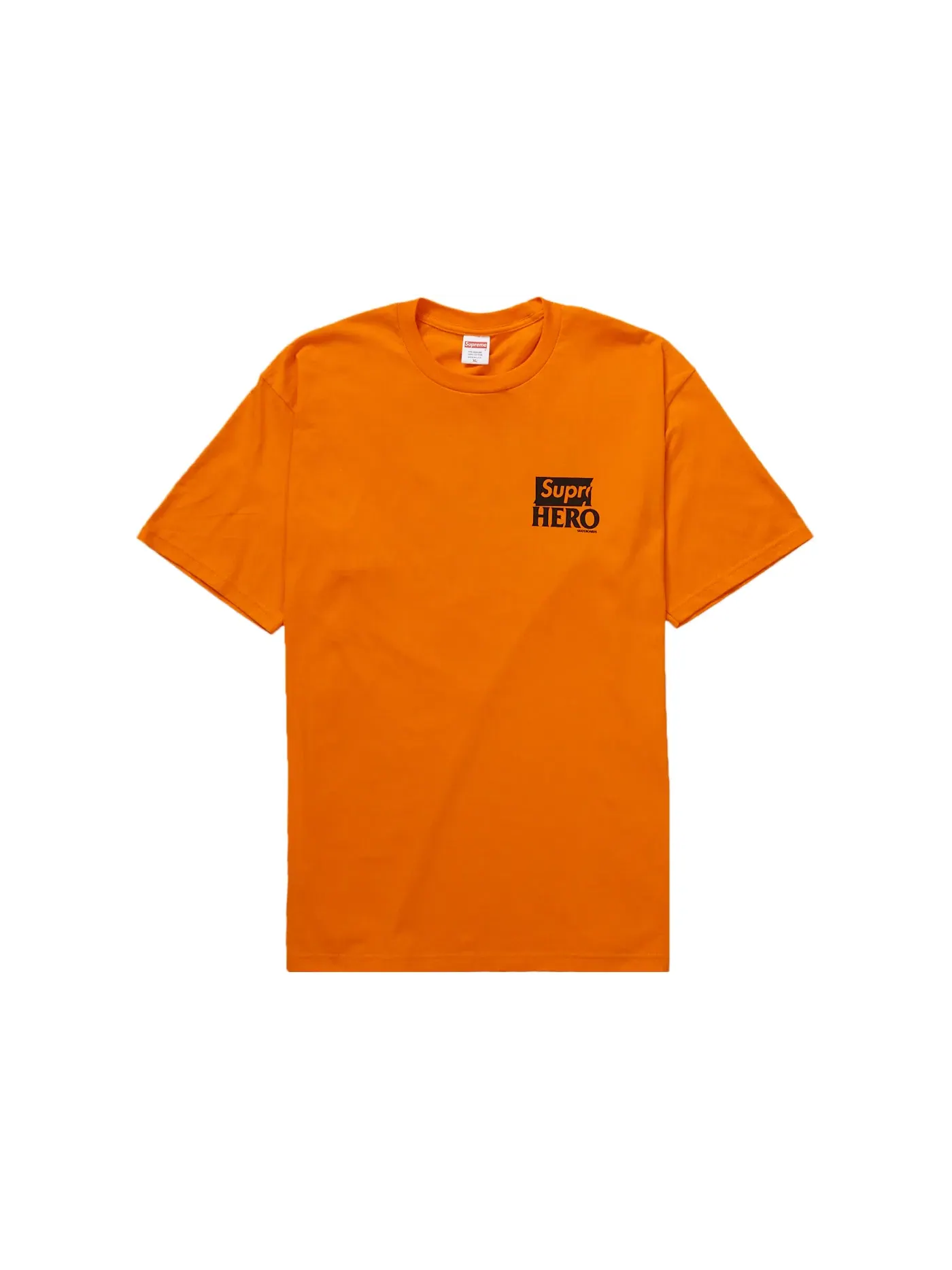Мужская футболка с принтом Supreme ANTIHERO Dog Tee — изображение 2 из 2, оранжевый