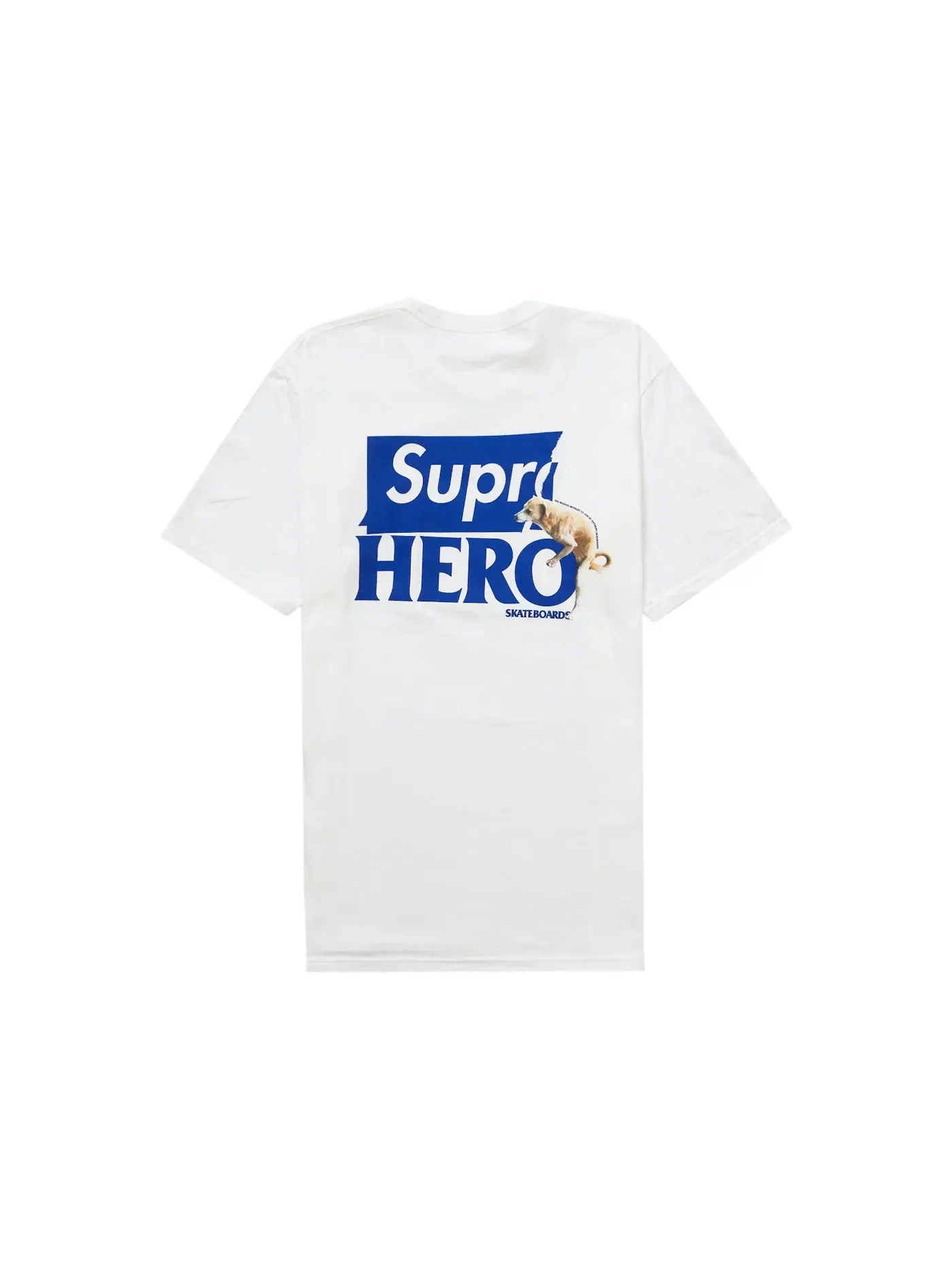 Мужская футболка с принтом Supreme Tee — изображение 1 из 2, белый