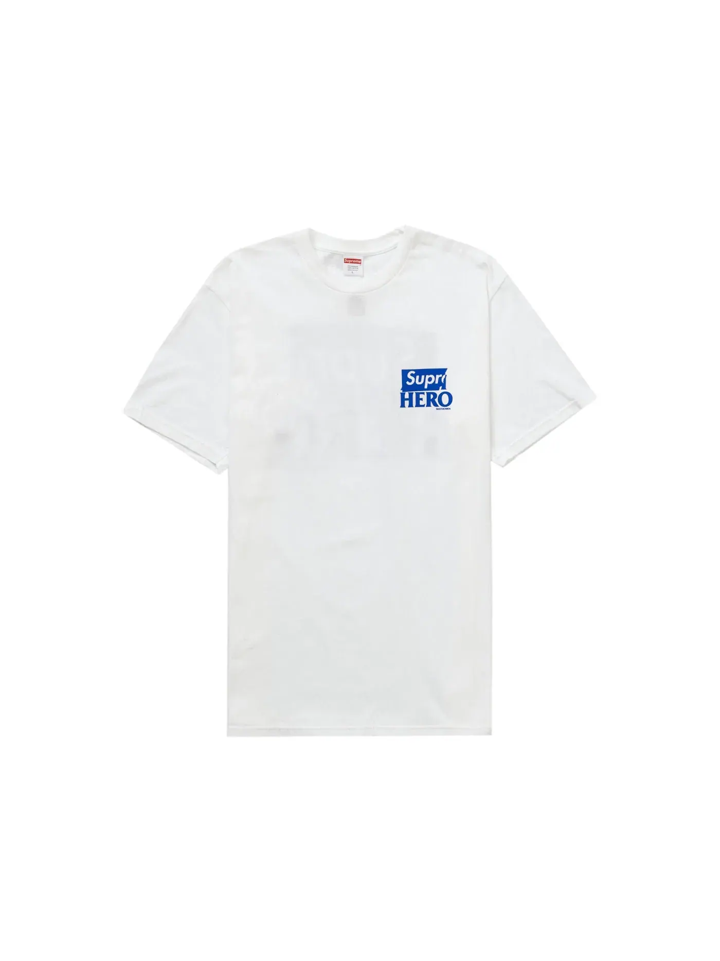 Мужская футболка с принтом Supreme Tee — изображение 2 из 2, белый