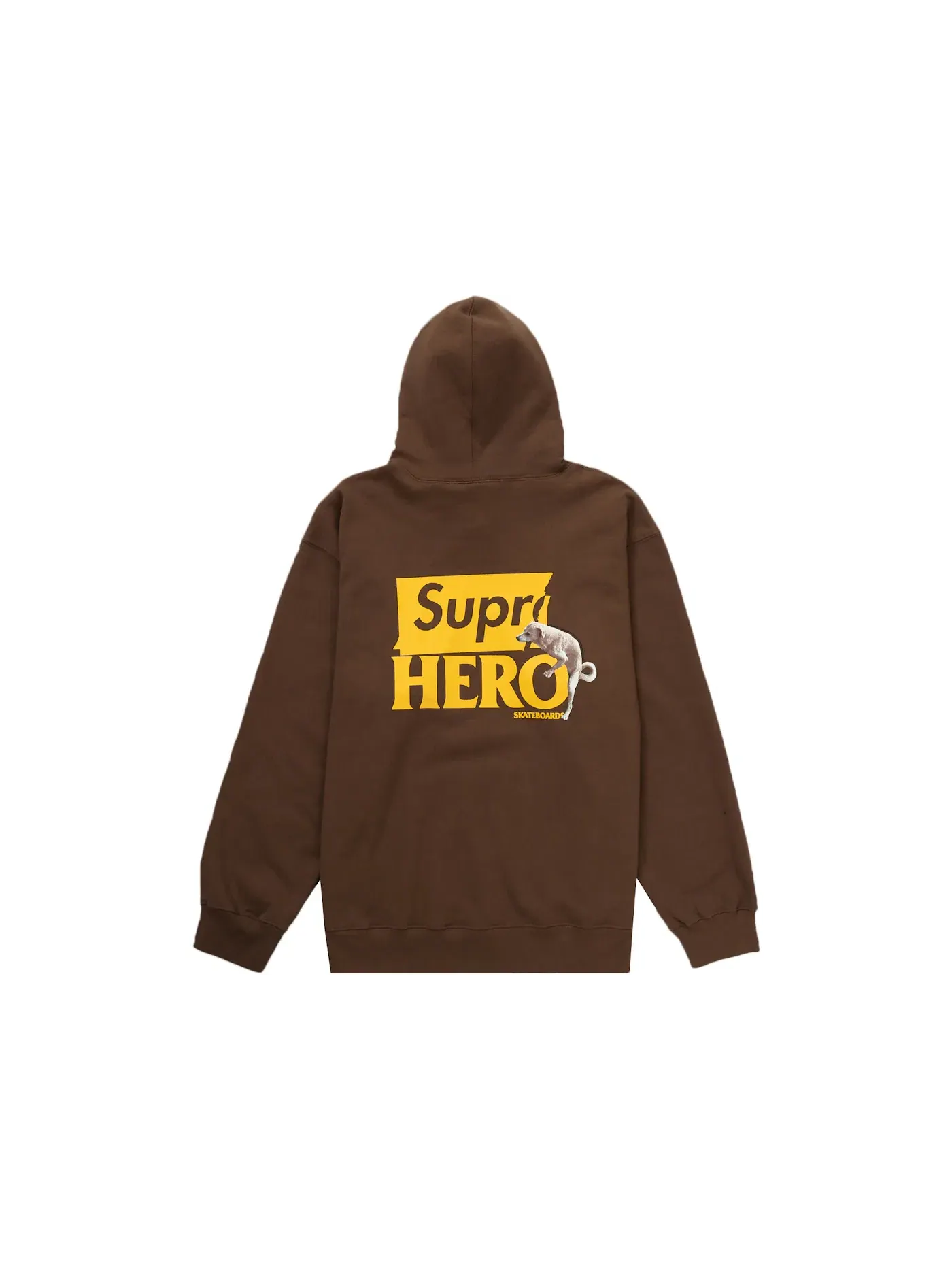 Мужская худи с принтом Supreme ANTIHERO Brown — изображение 1 из 2