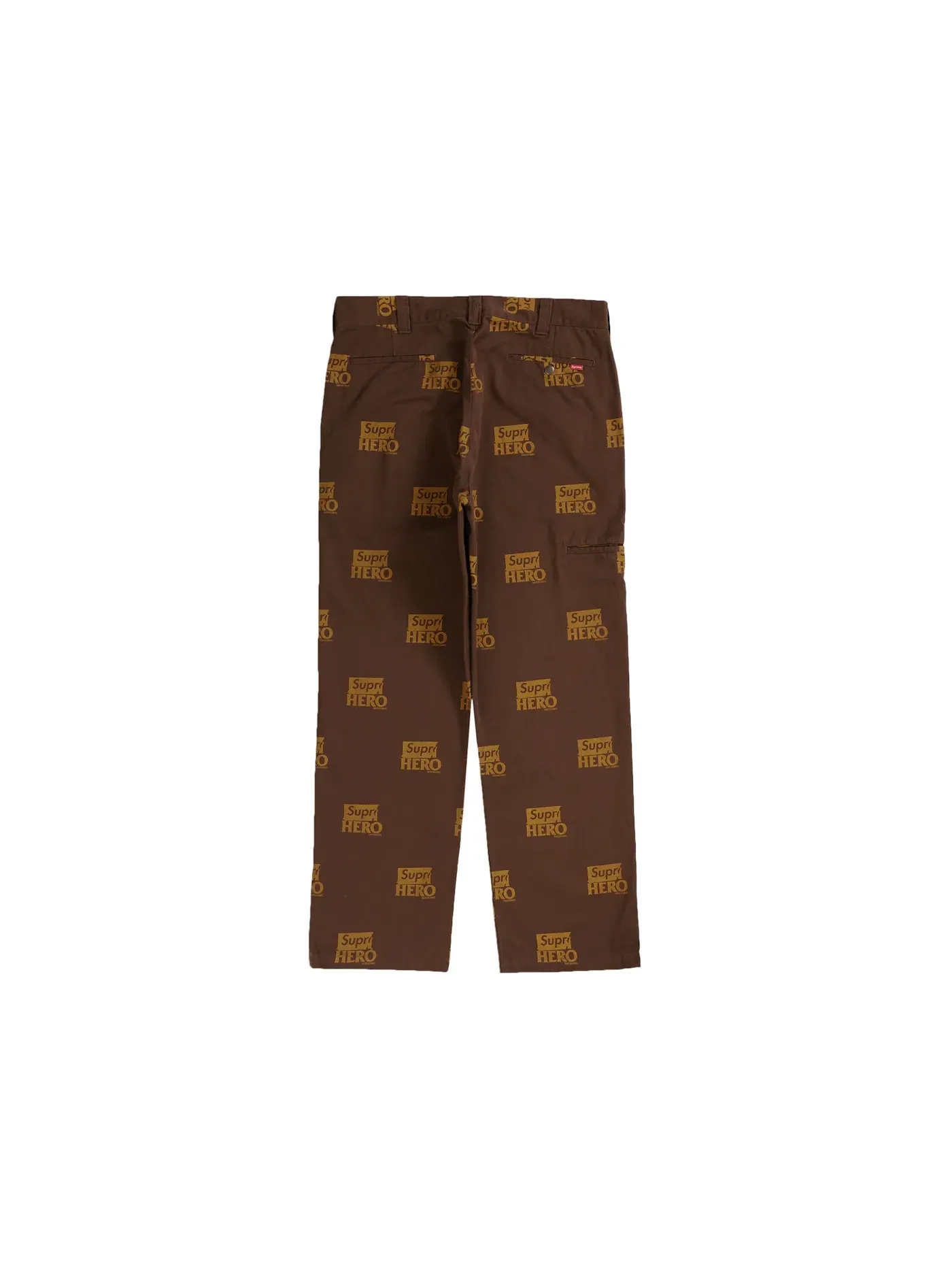 Мужские брюки Supreme Antihiero Work Pant Brown — изображение 2 из 2