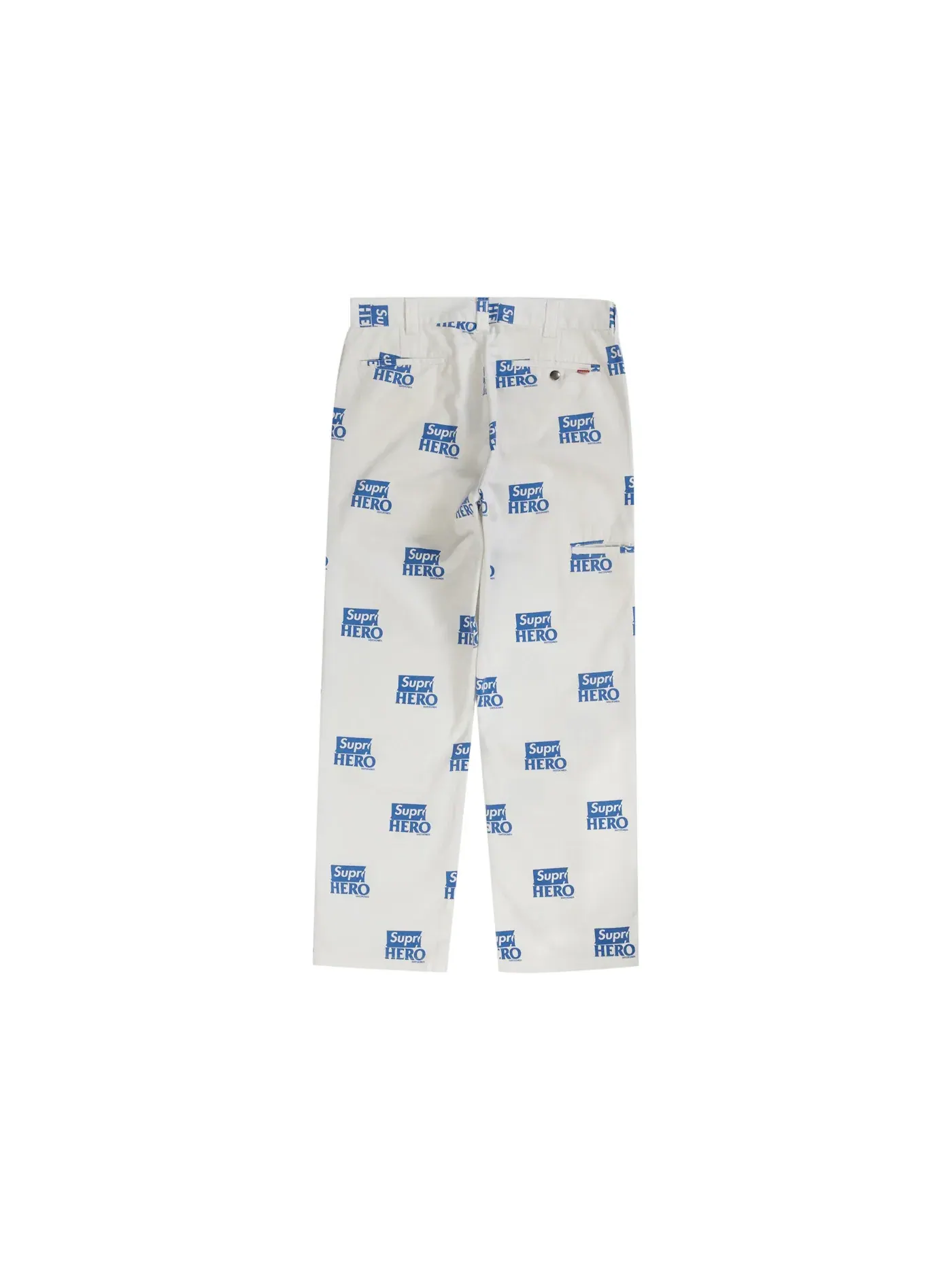 Мужские брюки с принтом Supreme ANTIHERO Work Pant — изображение 2 из 2, белый