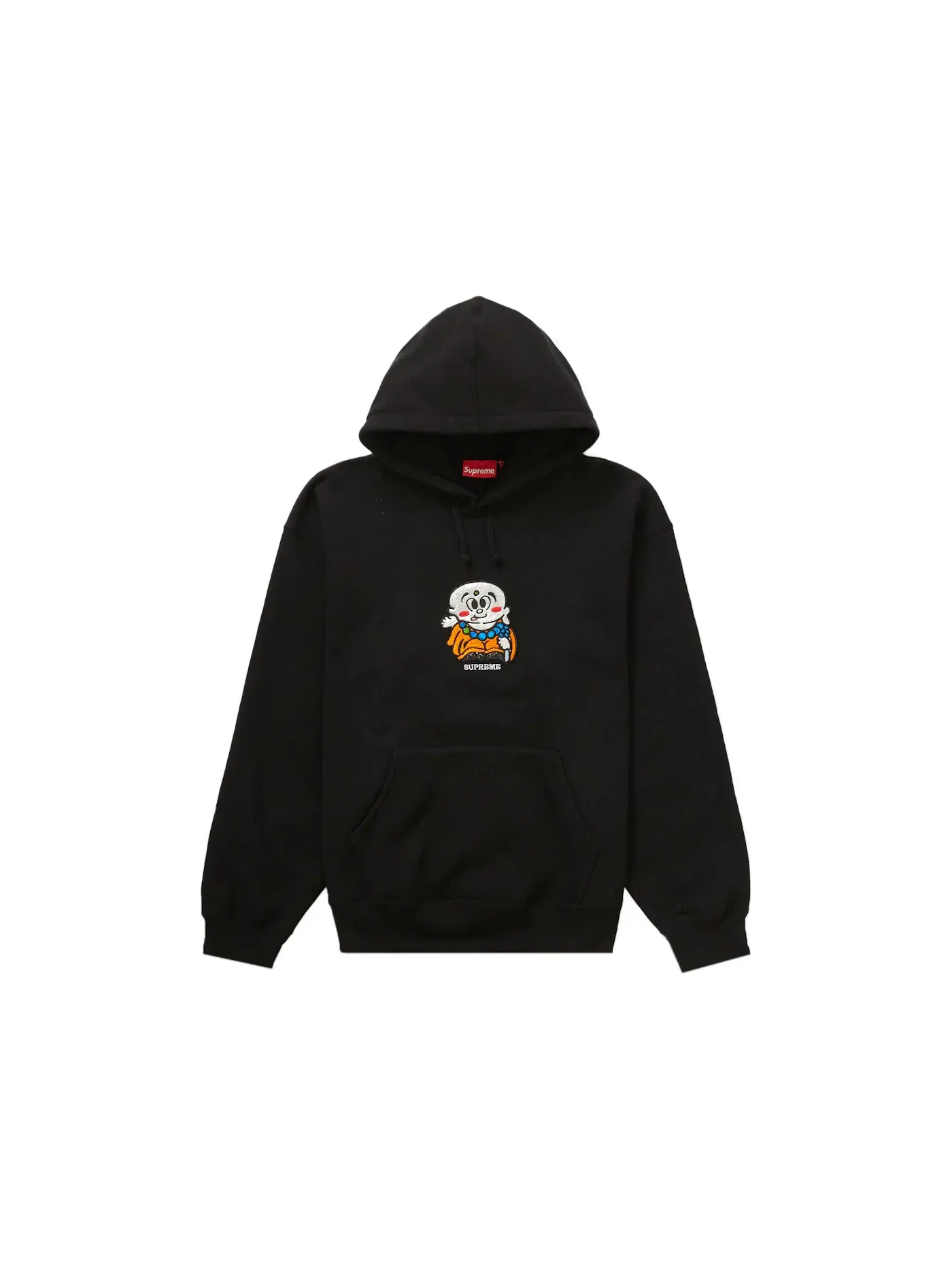 Мужской худи с принтом Supreme AOI Buddha Supreme — изображение 1 из 1, черный