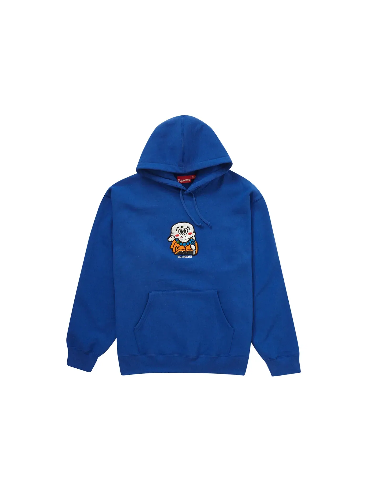 Мужской худи с капюшоном с принтом Supreme AOI Buddha Supreme — изображение 1 из 1, королевский