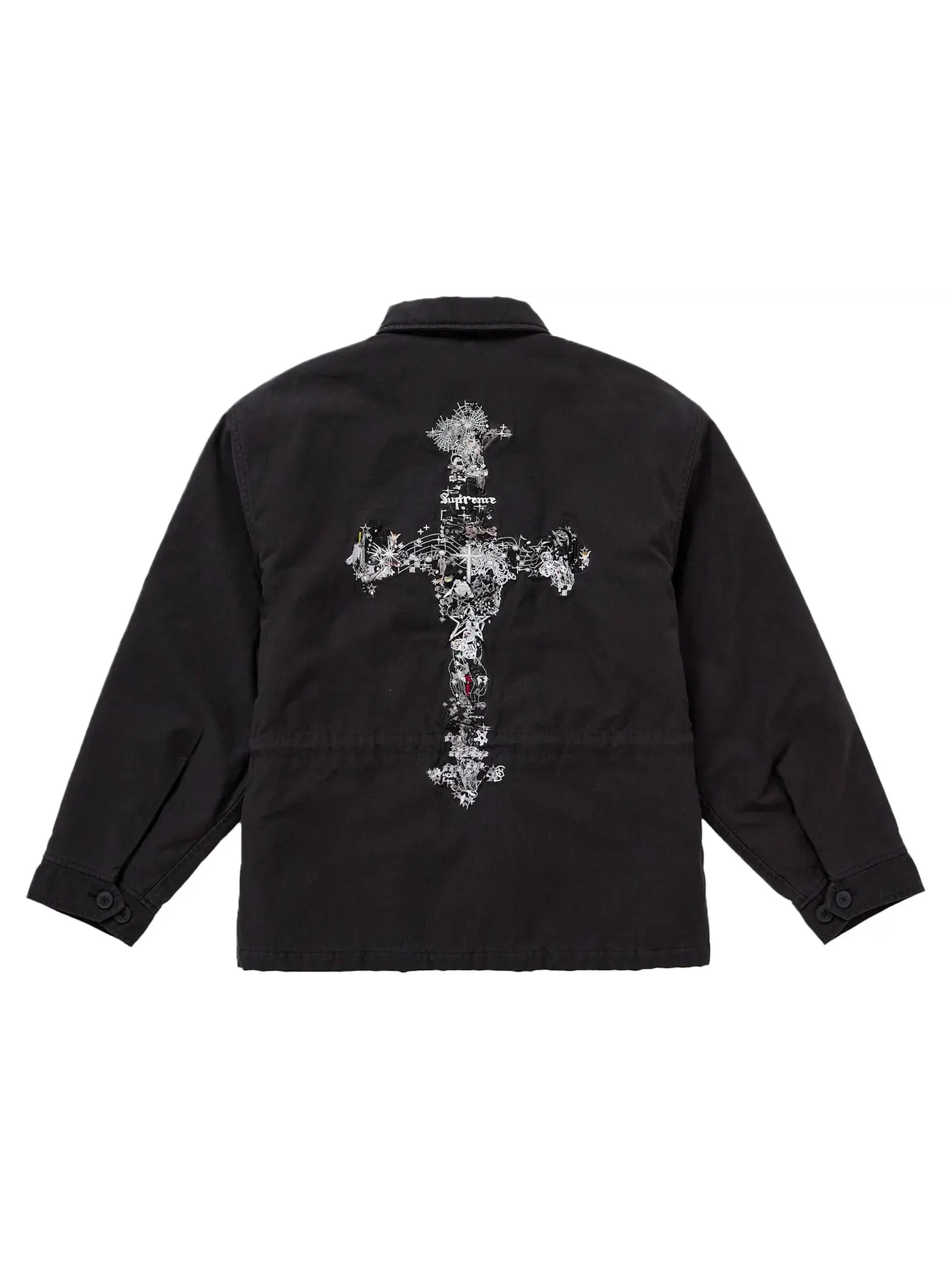 Мужская куртка с принтом M52 Jacket Supreme — изображение 3 из 3, черный
