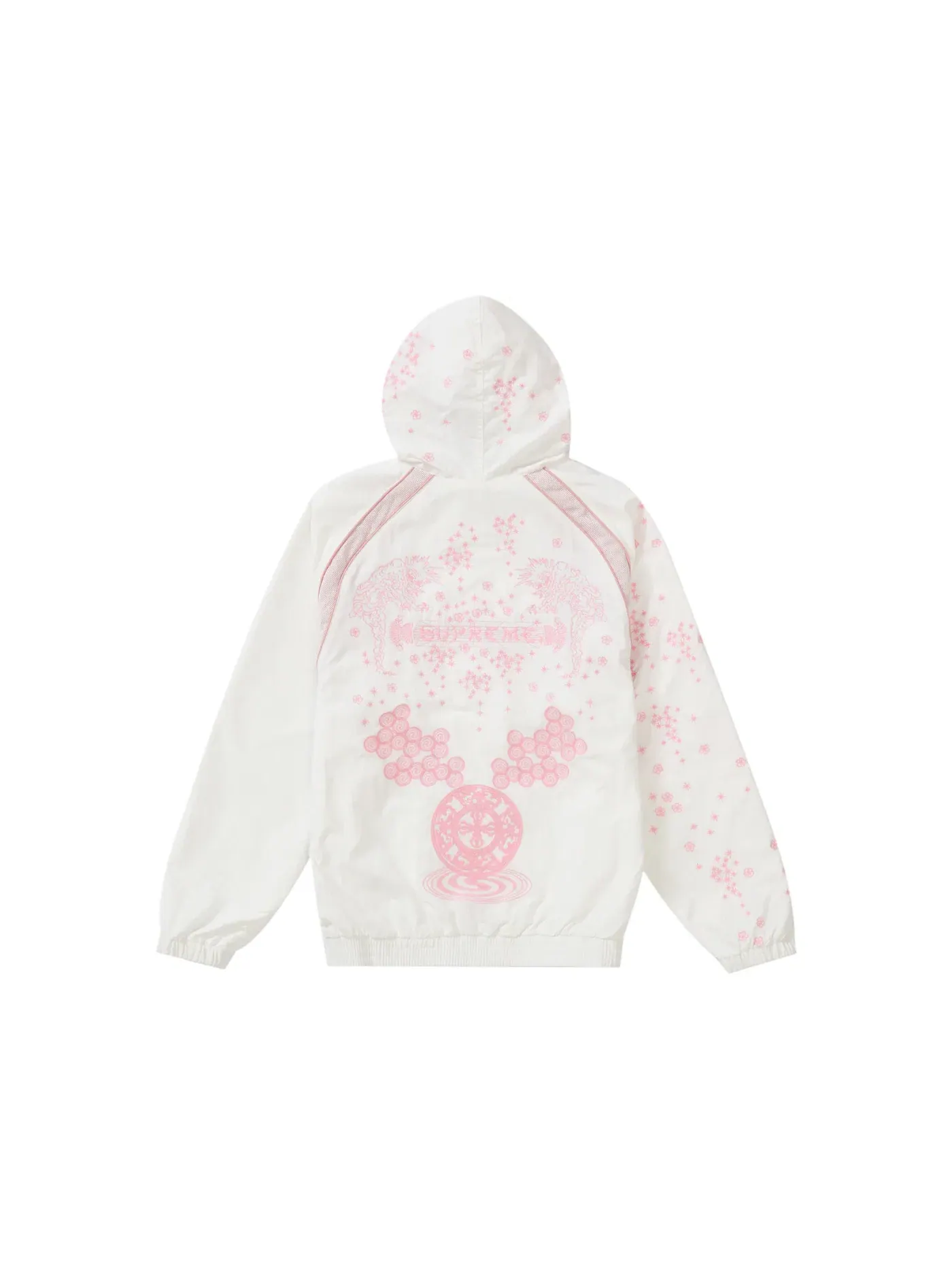 Мужская куртка с принтом Supreme AOI Glow-in-the-Dark Track Jacket — изображение 2 из 2, белый