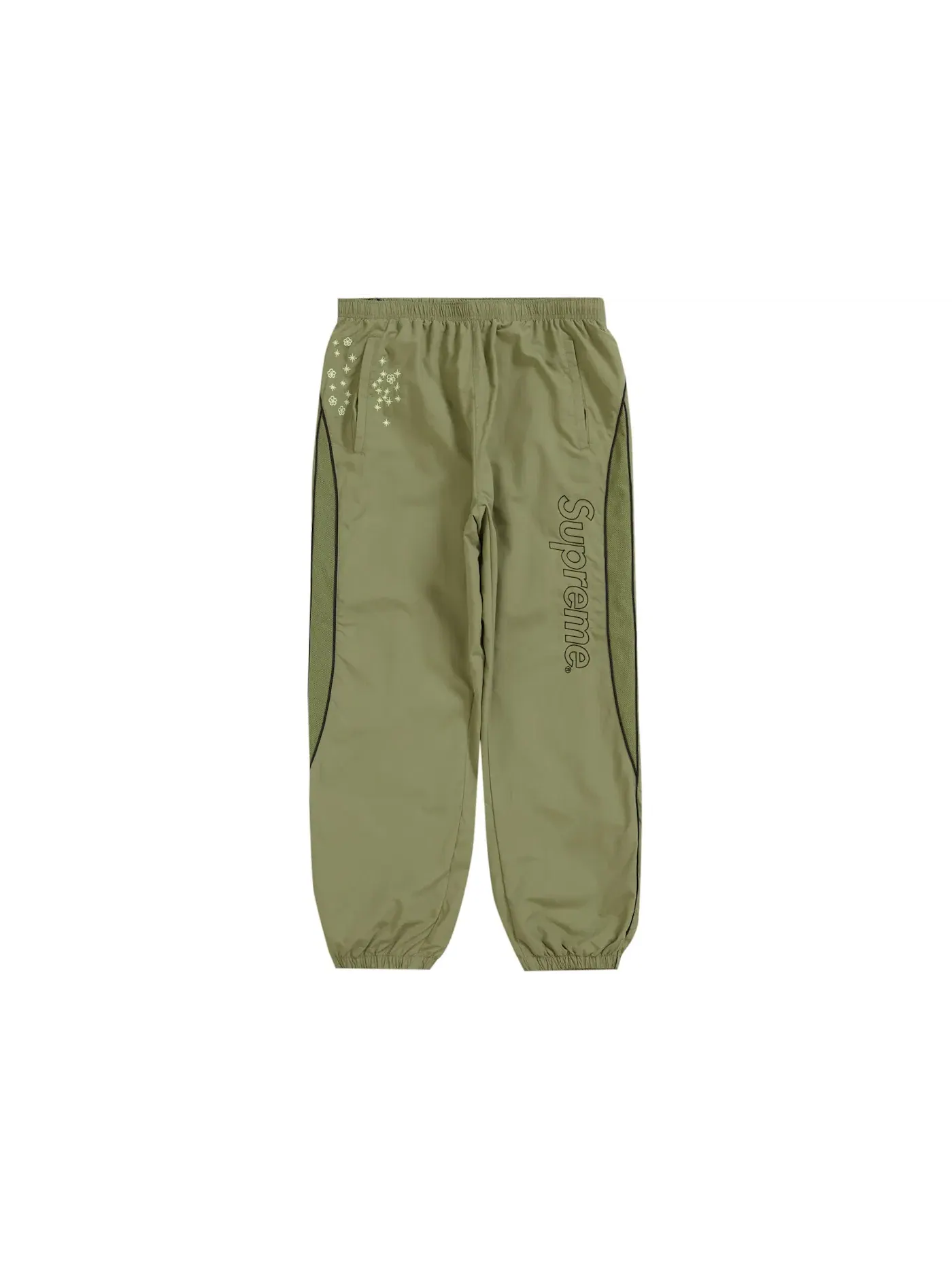 Мужские спортивные брюки Supreme AOI Pant — изображение 1 из 2, оливковый