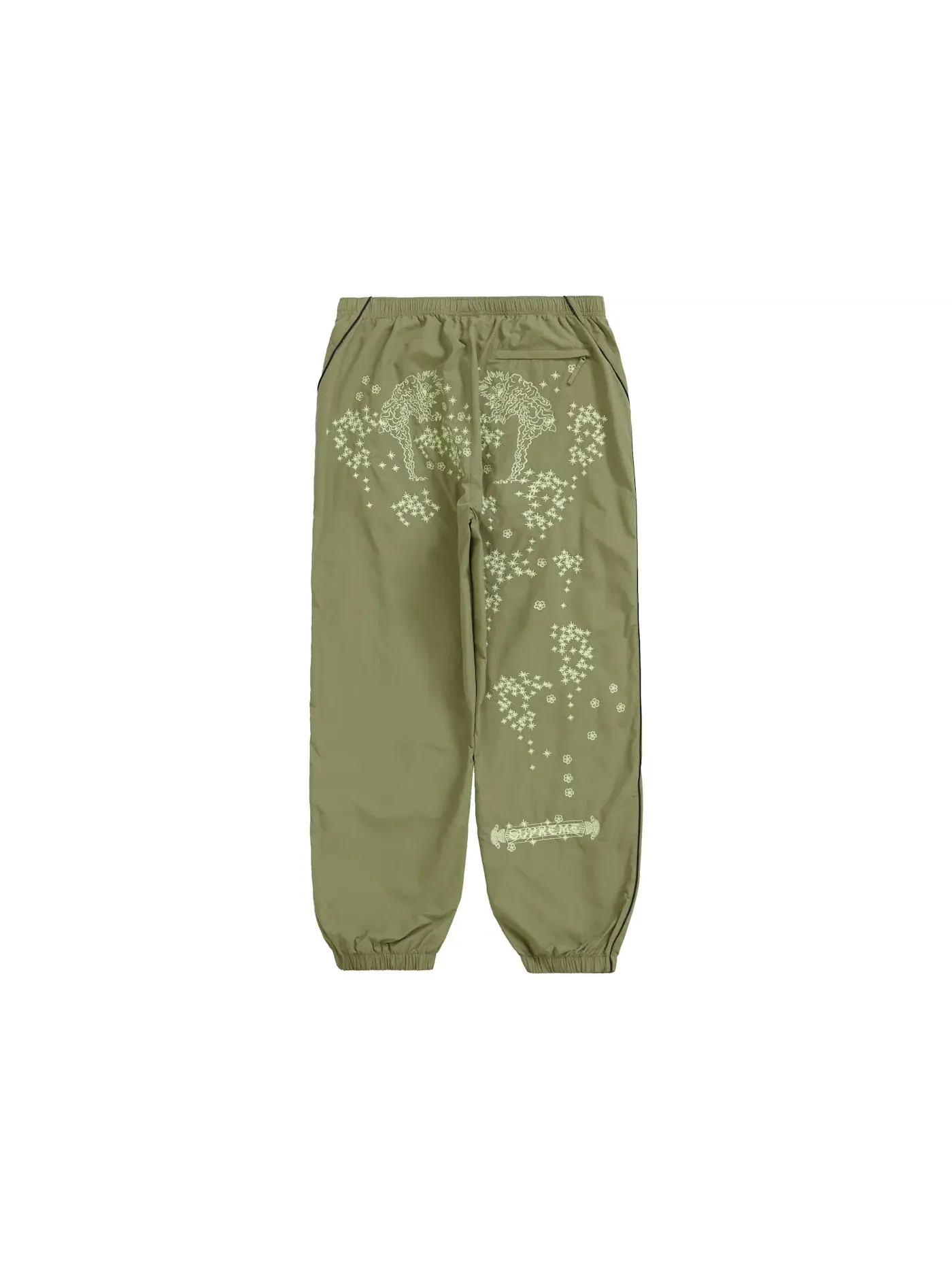 Мужские спортивные брюки Supreme AOI Pant — изображение 2 из 2, оливковый