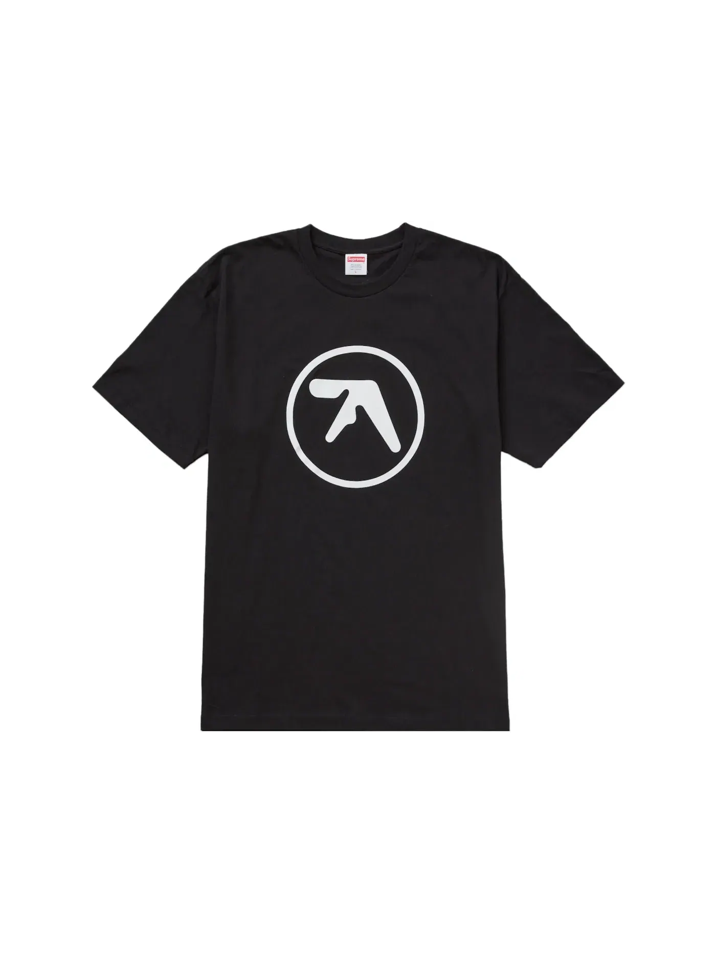 Мужская футболка с принтом Aphex Twin Tee Supreme — изображение 1 из 2, черный