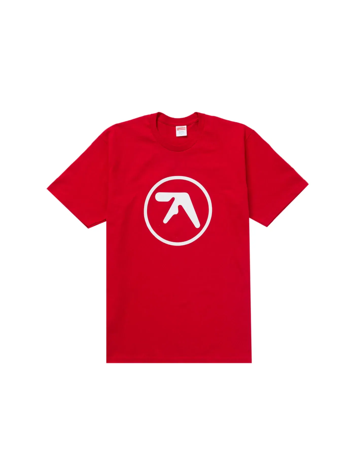 Мужская футболка с принтом Supreme Aphex Twin Ambient Works Tee — изображение 1 из 2, красный