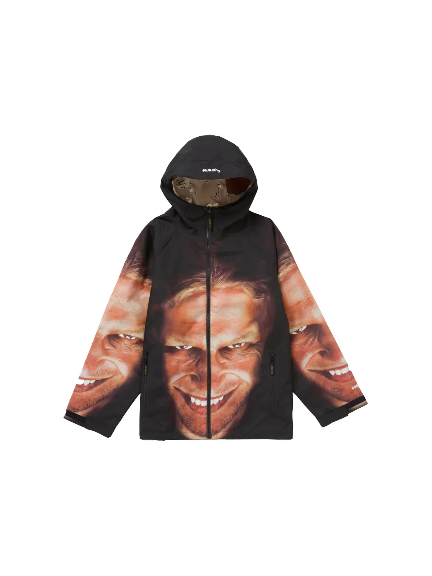 Мужская куртка с капюшоном двусторонняя Supreme Aphex Twin, Chocolate Chip Camo — изображение 1 из 4