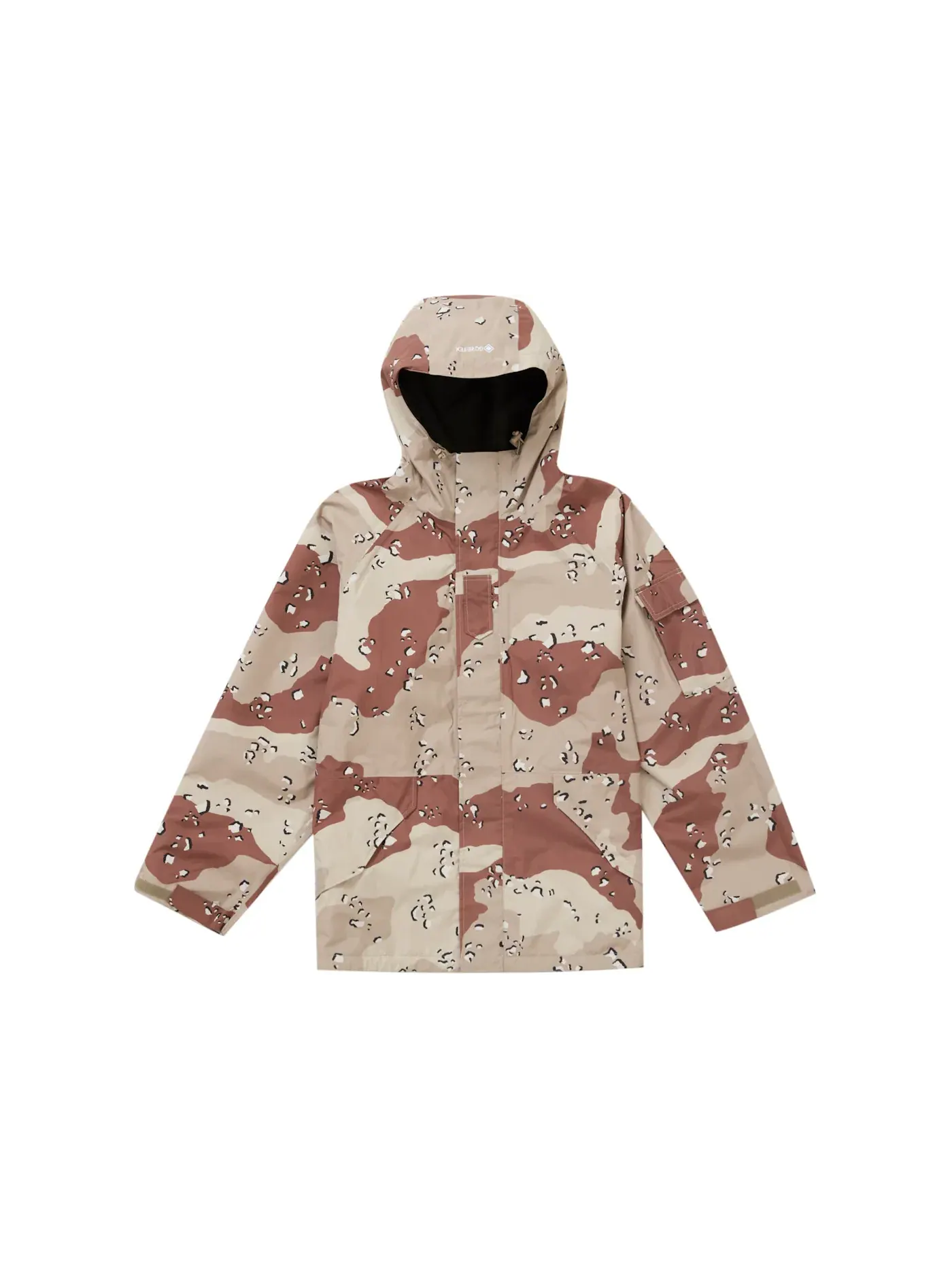 Мужская куртка с капюшоном двусторонняя Supreme Aphex Twin, Chocolate Chip Camo — изображение 4 из 4