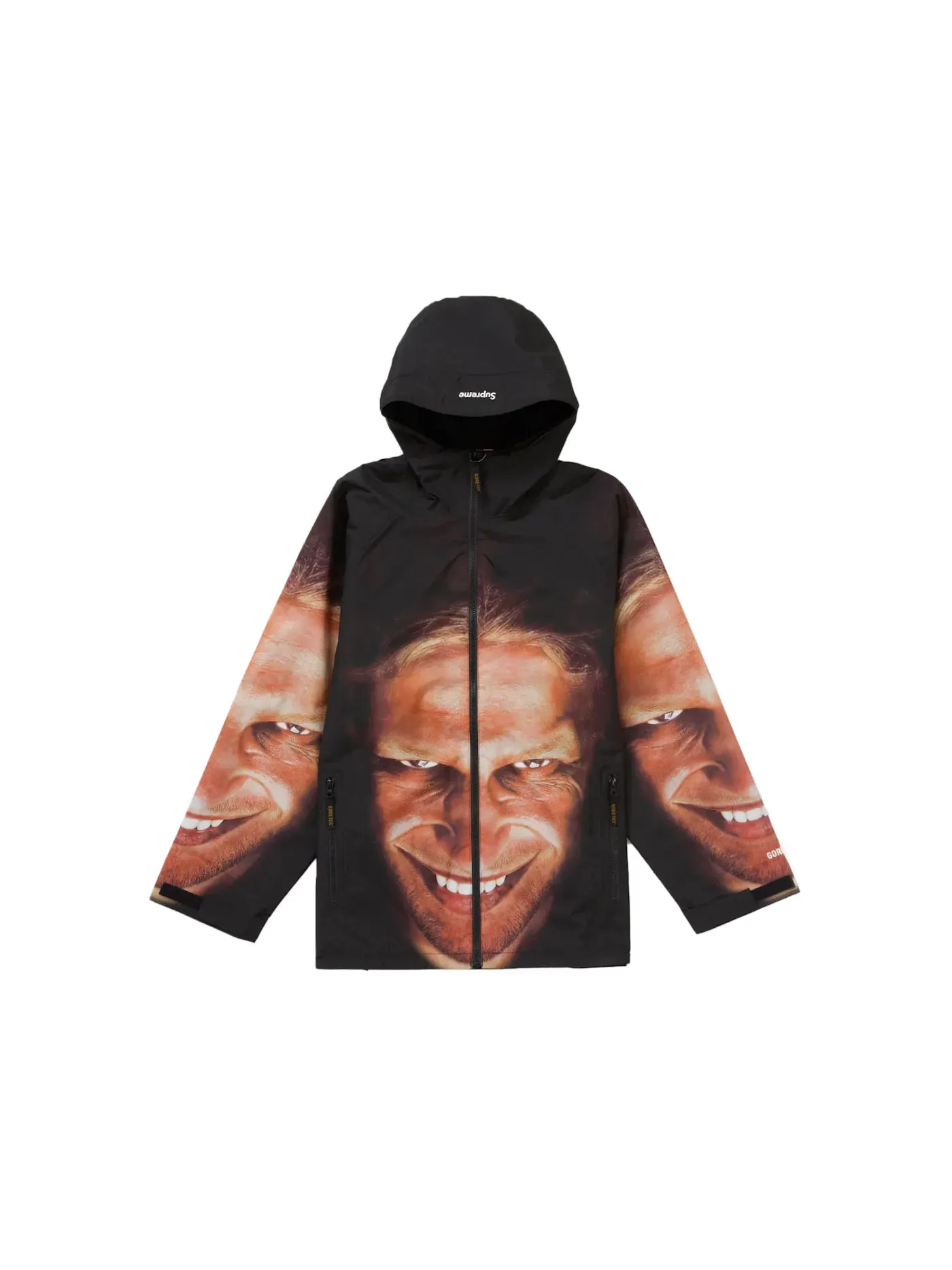 Мужская куртка с капюшоном двусторонняя GORE-TEX Supreme Aphex Twin — изображение 1 из 4, черный
