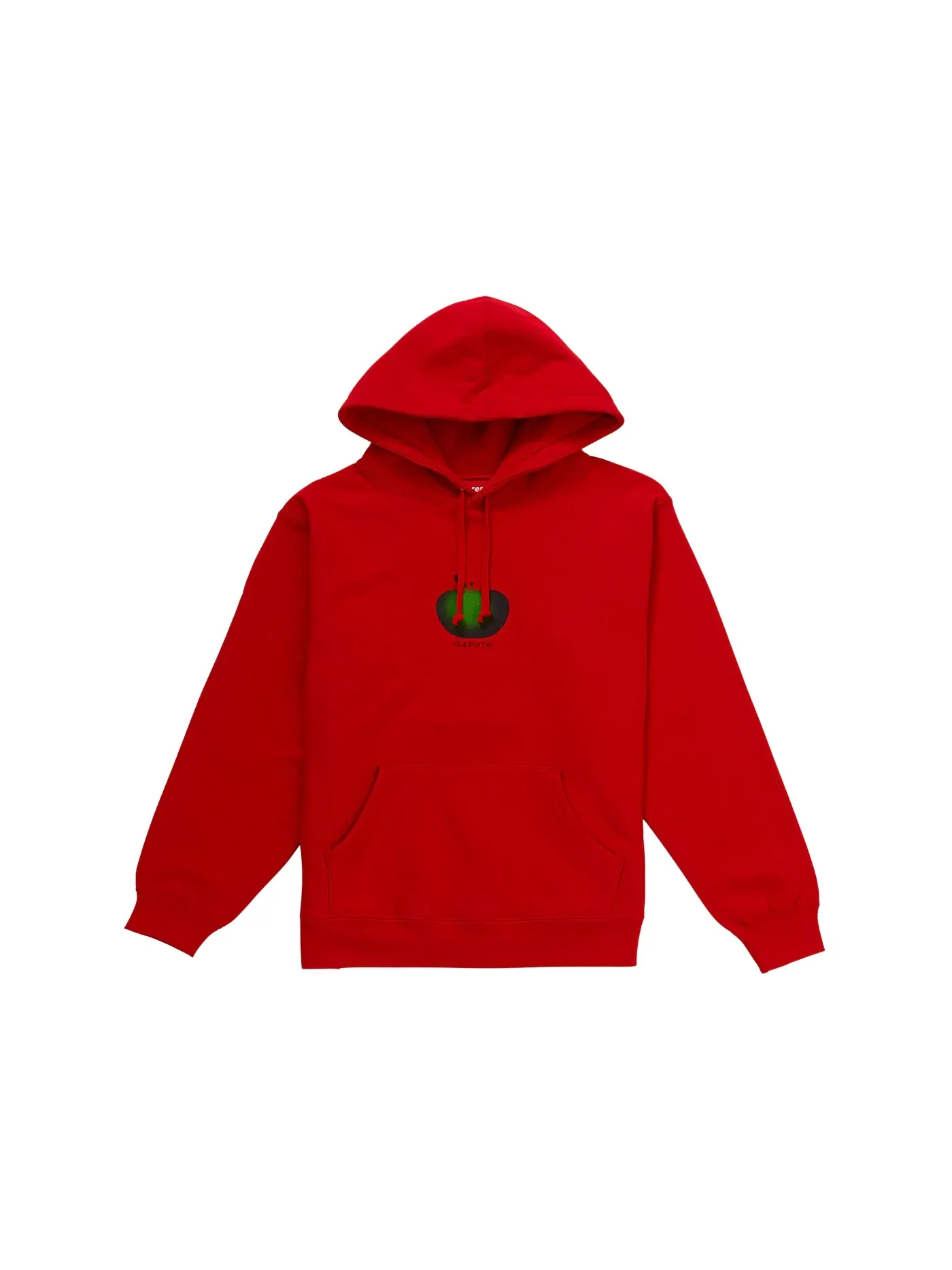 Мужской худи с капюшоном Supreme Sweatshirt — изображение 1 из 1, красный