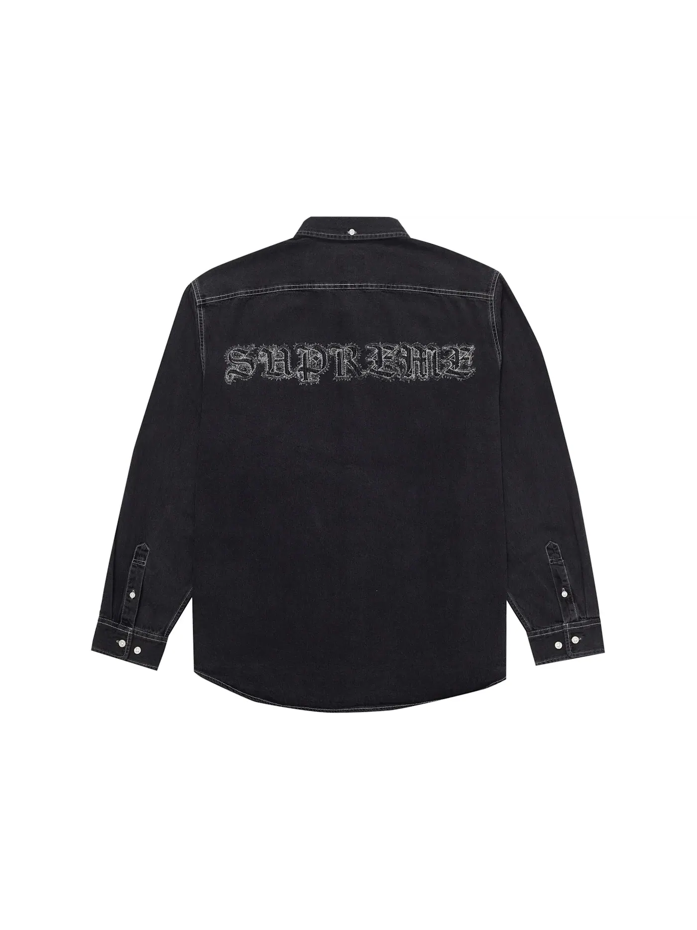 Мужская рубашка с аппликацией Supreme Shirt — изображение 1 из 2, черный