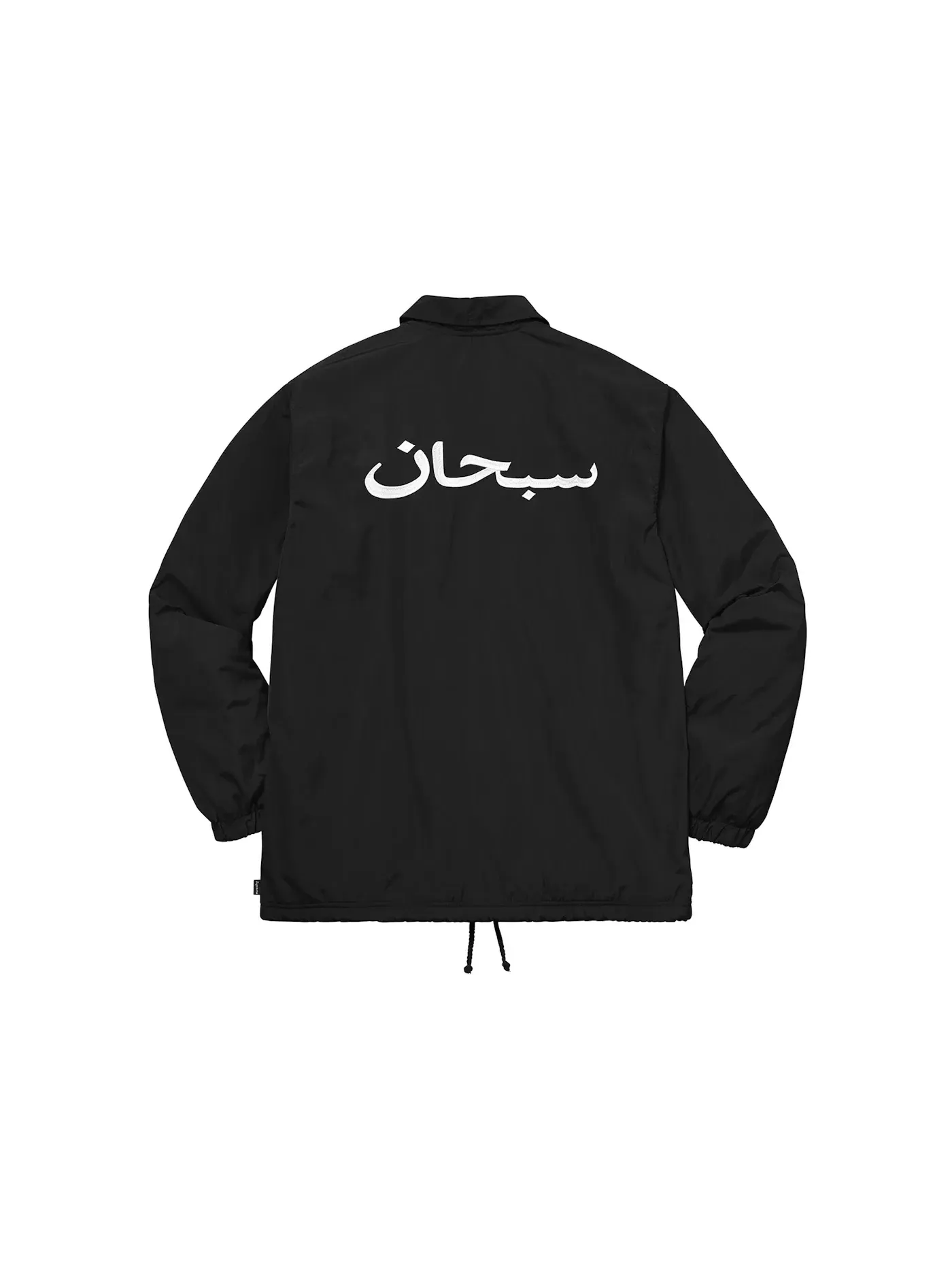Мужская куртка-тренч с принтом Supreme — изображение 3 из 3, черный